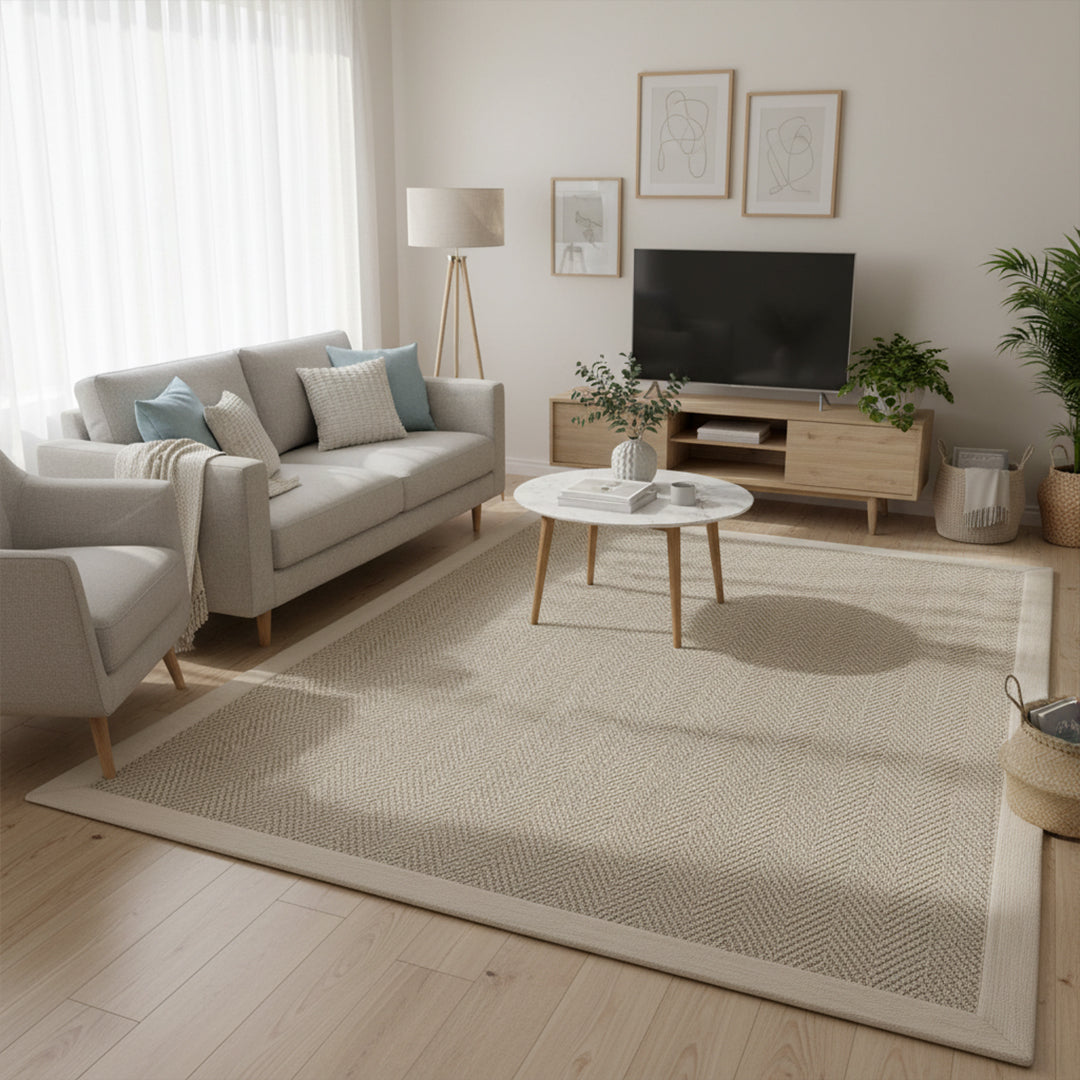 Pre-order 75 Days Delivery 300X200 CM SISAL CARPET SYDNEY CH-SSLSDNY-L - Rugs - ebarza Furniture UAE | Shop Modern Furniture in Abu Dhabi & Dubai - مفروشات ايبازرا في الامارات | تسوق اثاث عصري وديكورات مميزة في دبي وابوظبي