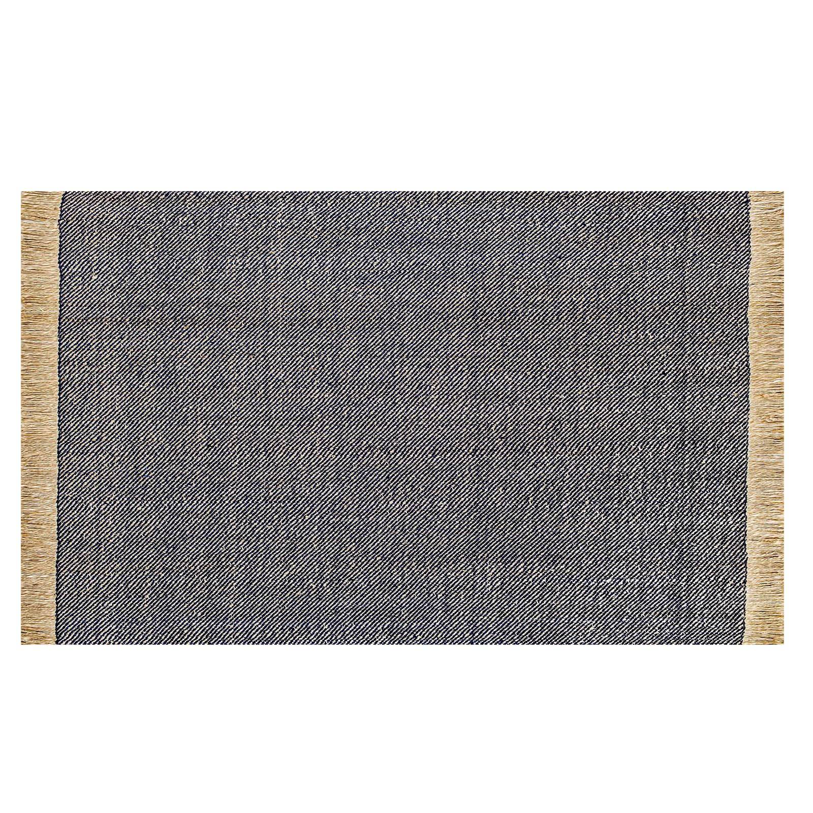 300X200 Cm Handmade Jute Rug Jh-2053-Xl - Rugs - ebarza Furniture UAE | Shop Modern Furniture in Abu Dhabi & Dubai - مفروشات ايبازرا في الامارات | تسوق اثاث عصري وديكورات مميزة في دبي وابوظبي
