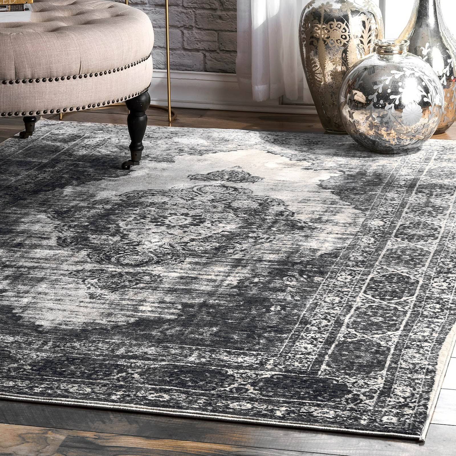 300X200 Cm Handmade Rug Jh-20010G-Xl - Rugs - ebarza Furniture UAE | Shop Modern Furniture in Abu Dhabi & Dubai - مفروشات ايبازرا في الامارات | تسوق اثاث عصري وديكورات مميزة في دبي وابوظبي