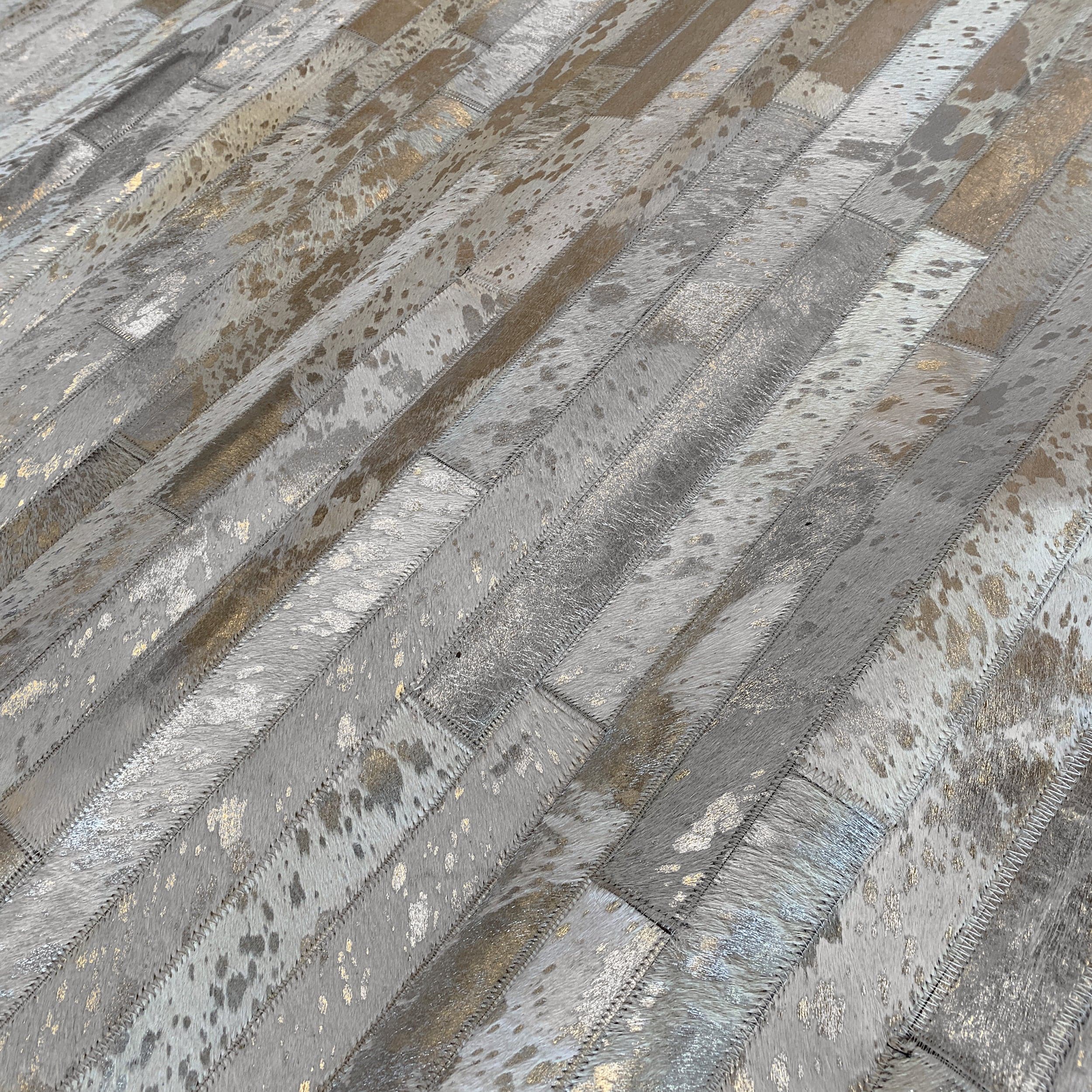 300X200 Cm Handmade Rug Metalichidesubway-Sil-Xl - Rugs - ebarza Furniture UAE | Shop Modern Furniture in Abu Dhabi & Dubai - مفروشات ايبازرا في الامارات | تسوق اثاث عصري وديكورات مميزة في دبي وابوظبي