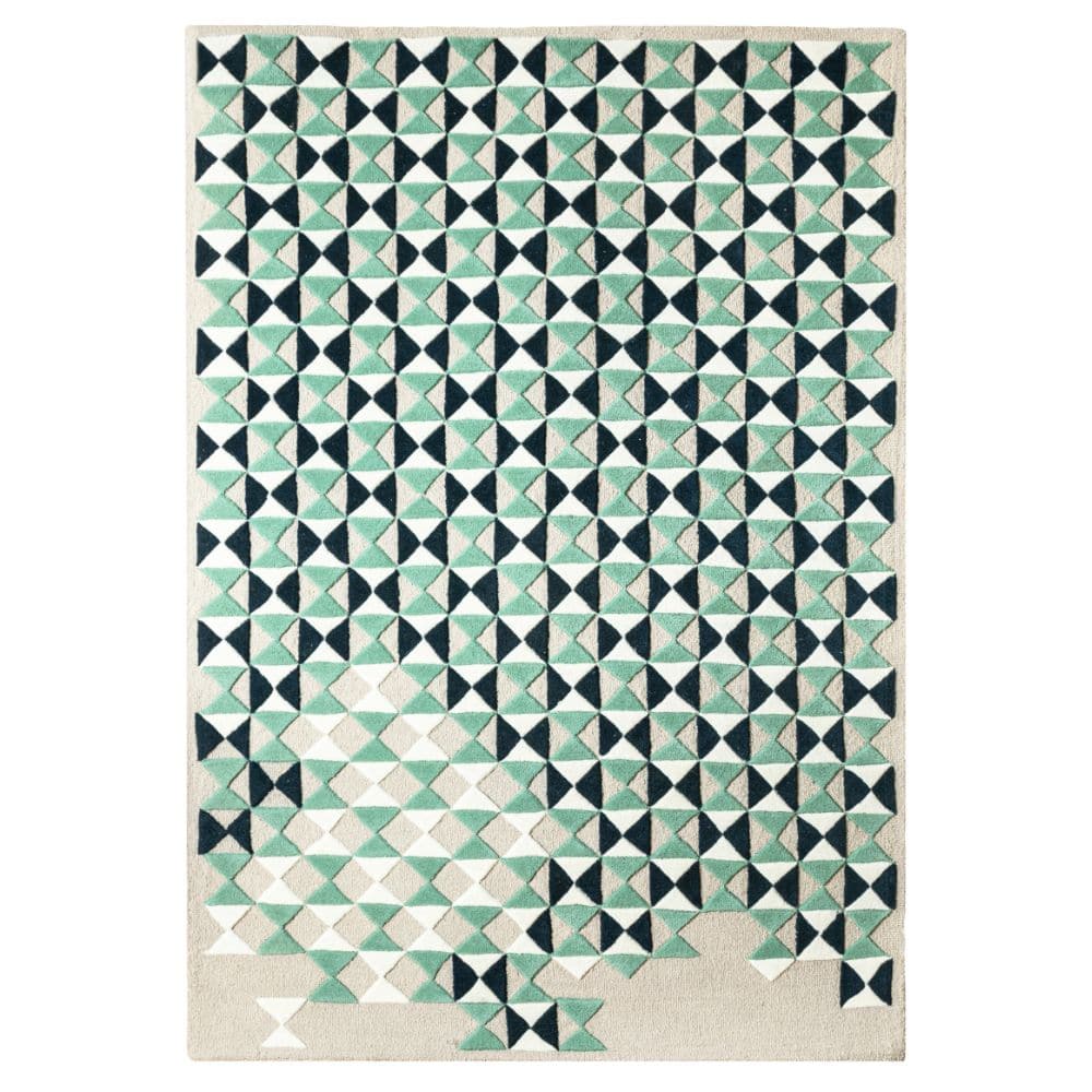 300X200 Cm Handmade Wool Rug Jh-20738-Xl - Rugs - ebarza Furniture UAE | Shop Modern Furniture in Abu Dhabi & Dubai - مفروشات ايبازرا في الامارات | تسوق اثاث عصري وديكورات مميزة في دبي وابوظبي