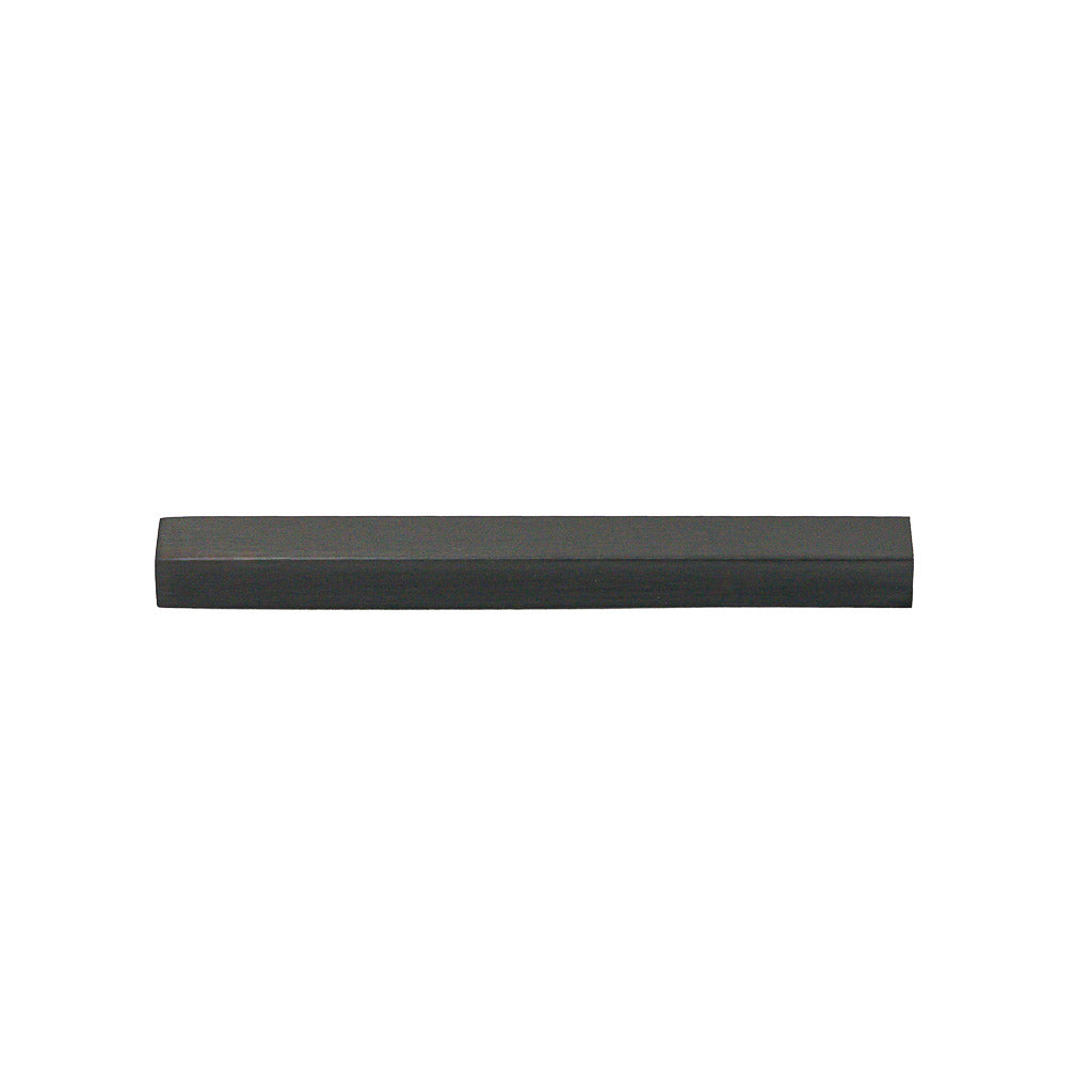 Stainless steel custom handrail shelf with three caps, model DBM01706, designed for durable residential or commercial use.