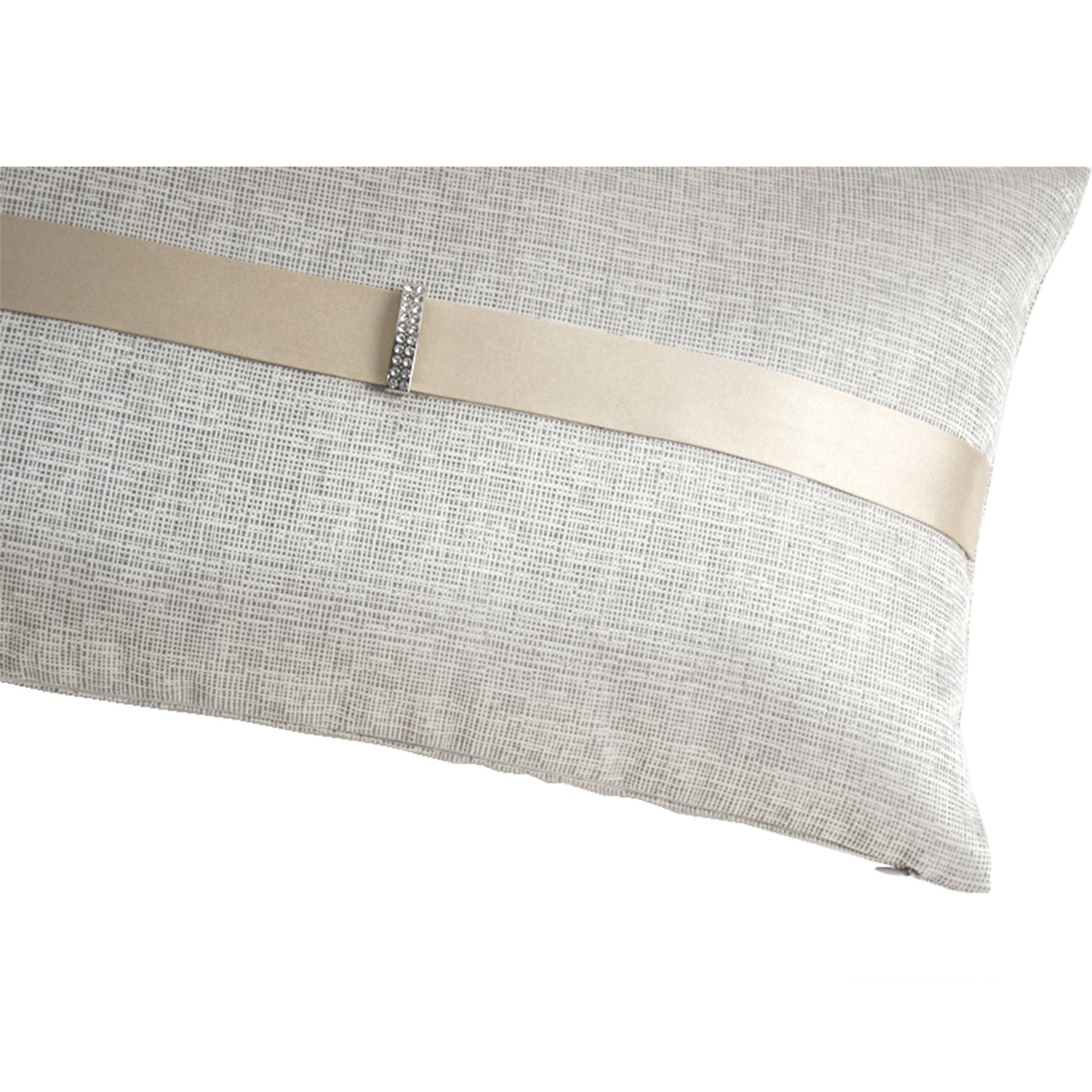 30X55 Cm Diamond Buckle Jacquard Pillow Ecc-025 - Cushions - ebarza Furniture UAE | Shop Modern Furniture in Abu Dhabi & Dubai - مفروشات ايبازرا في الامارات | تسوق اثاث عصري وديكورات مميزة في دبي وابوظبي