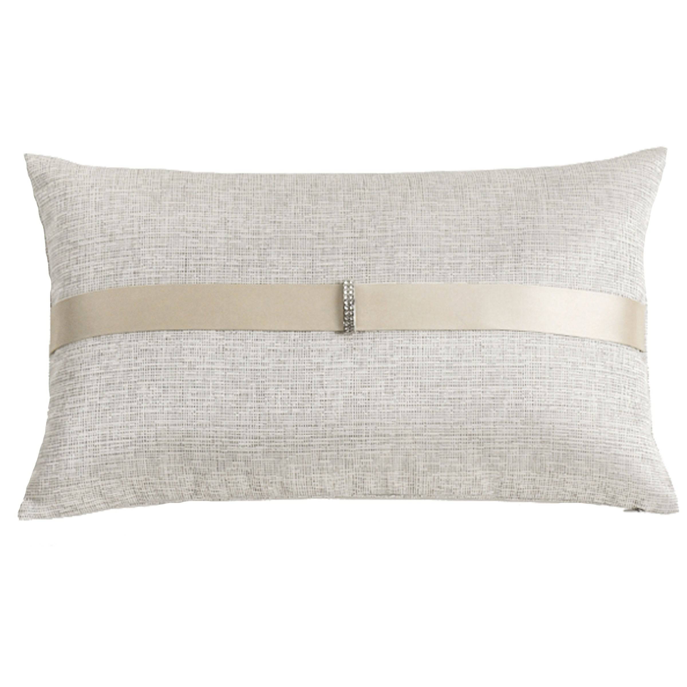 30X55 Cm Diamond Buckle Jacquard Pillow Ecc-025 - Cushions - ebarza Furniture UAE | Shop Modern Furniture in Abu Dhabi & Dubai - مفروشات ايبازرا في الامارات | تسوق اثاث عصري وديكورات مميزة في دبي وابوظبي