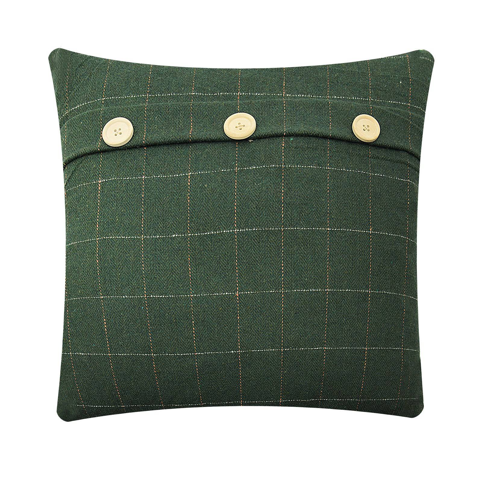 30X60 Cm Cushion Cover 1890A-012-Green - Cushions - ebarza Furniture UAE | Shop Modern Furniture in Abu Dhabi & Dubai - مفروشات ايبازرا في الامارات | تسوق اثاث عصري وديكورات مميزة في دبي وابوظبي