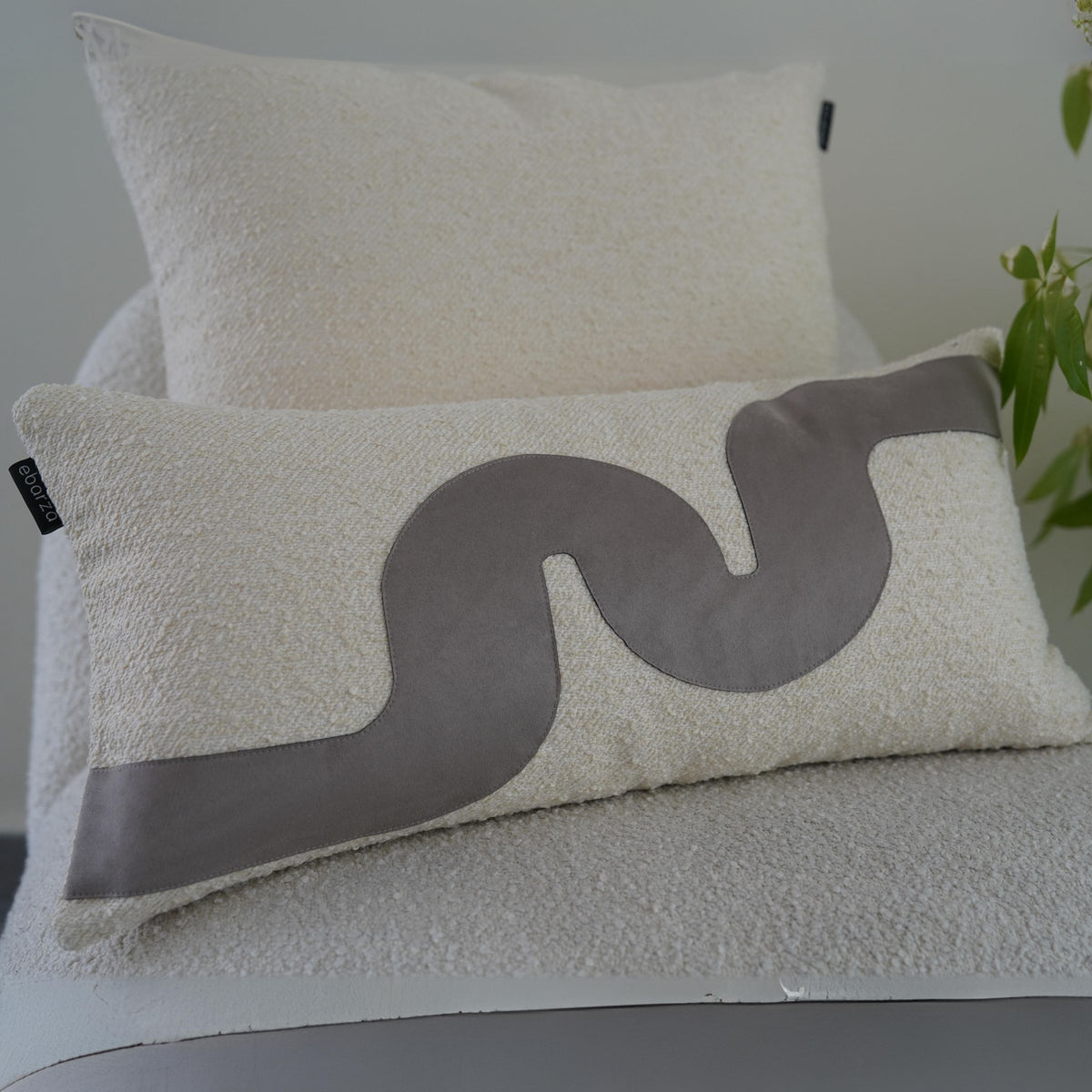 30x60cm Ebarza Amman Patchwork Cushion ECC142 - Cushions - ebarza Furniture UAE | Shop Modern Furniture in Abu Dhabi & Dubai - مفروشات ايبازرا في الامارات | تسوق اثاث عصري وديكورات مميزة في دبي وابوظبي