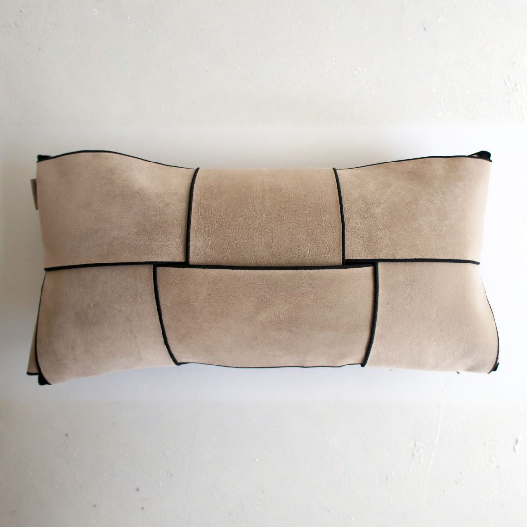 30x60cm Ebarza Yaduo Hand-Woven Cushion ECC162 - Cushions - ebarza Furniture UAE | Shop Modern Furniture in Abu Dhabi & Dubai - مفروشات ايبازرا في الامارات | تسوق اثاث عصري وديكورات مميزة في دبي وابوظبي