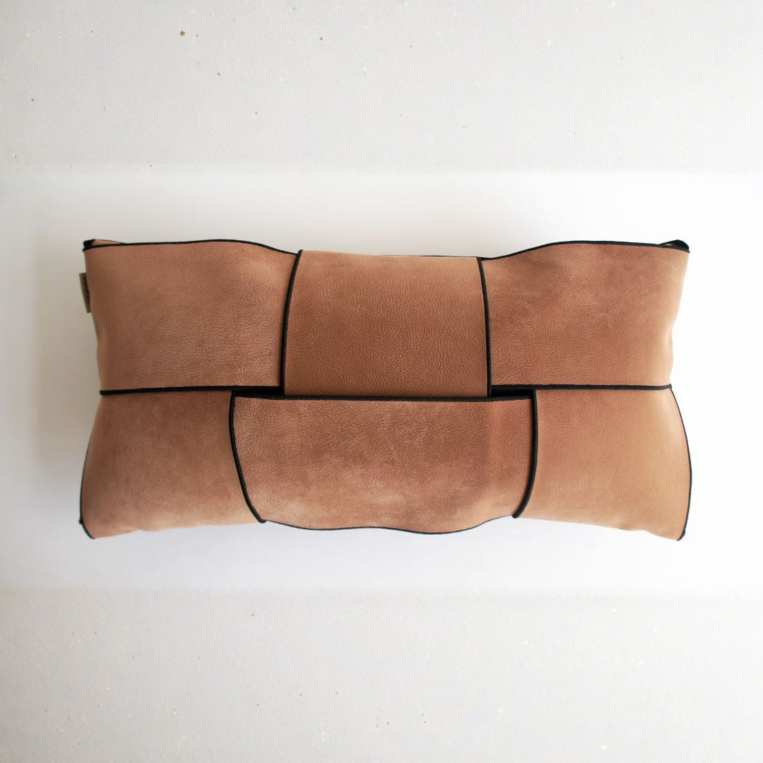 30x60cm Ebarza Yaduo Hand-Hoven Cushion ECC164 - Cushions - ebarza Furniture UAE | Shop Modern Furniture in Abu Dhabi & Dubai - مفروشات ايبازرا في الامارات | تسوق اثاث عصري وديكورات مميزة في دبي وابوظبي