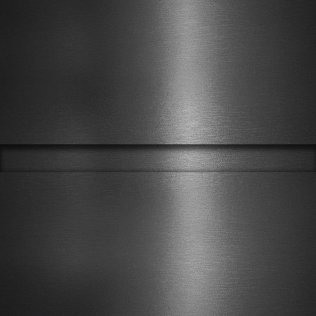 سماكة 8 مم (1.8 سم) مقطع ألومنيوم على شكل حرف U - أسود - PR0042