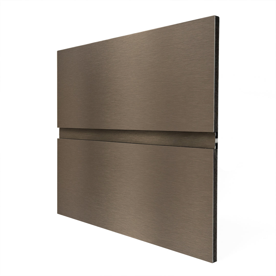 320H-ALUMINUM PROFILE- ADJUSTABLE U-PROFILE COLOUR : Brass Brushed Metal BP-104K - wall-panels-profiles - ebarza Furniture UAE | Shop Modern Furniture in Abu Dhabi & Dubai - مفروشات ايبازرا في الامارات | تسوق اثاث عصري وديكورات مميزة في دبي وابوظبي