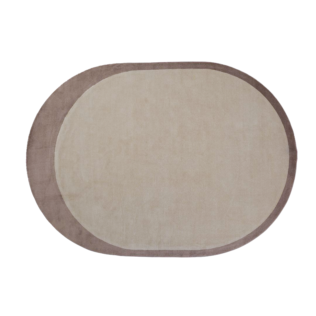 Cool Hali 350x250 cm Outer Match Carpet rug in neutral tones, suitable for living rooms and outdoor spaces.