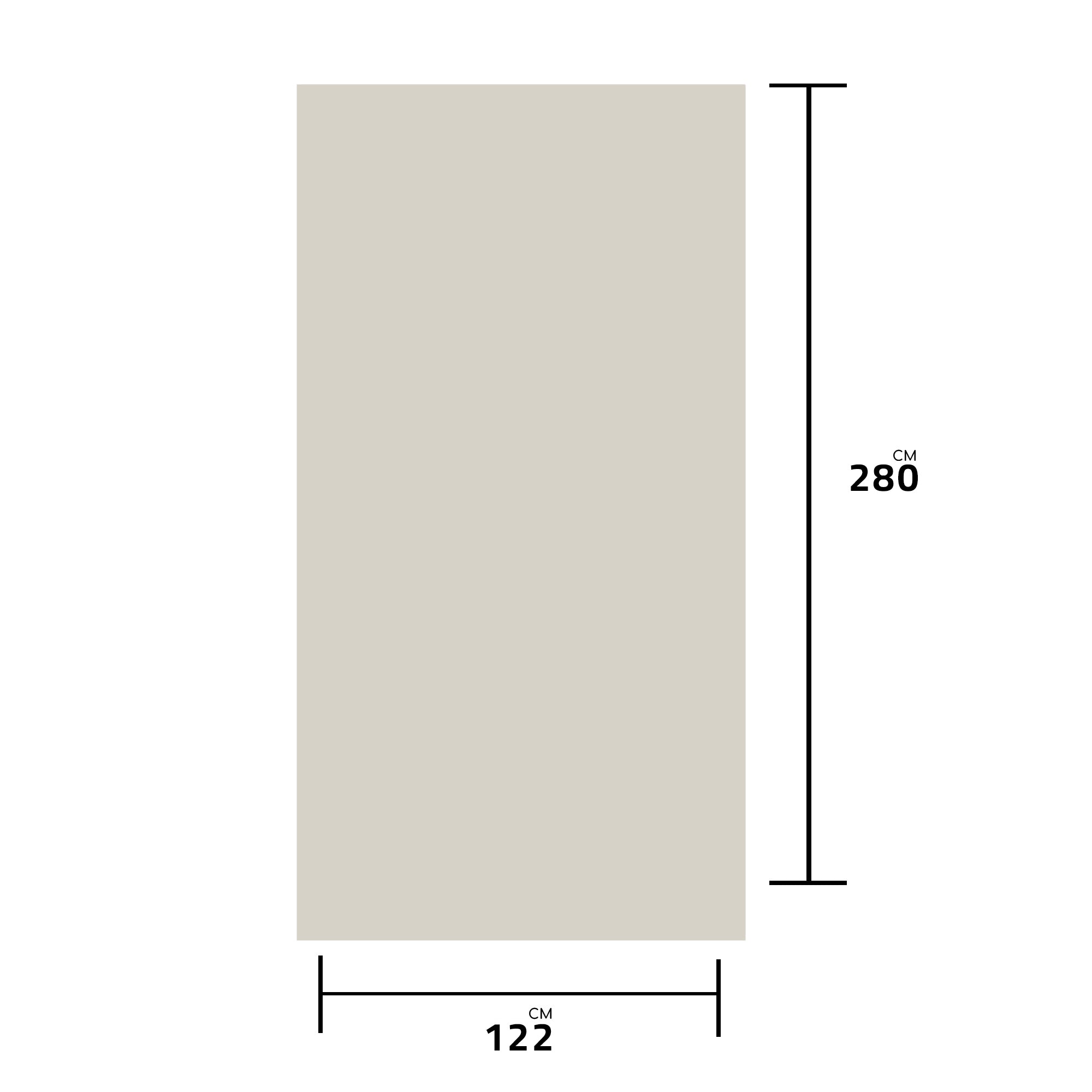 POWDER COATING MDF Wall Panel - DOUBLE-SIDED  BEVEL 45° (122x280x1.8cm,E0, 830 kg/m3,PROTECTIVE FILM) JD80022(Light  Beige) WQ -  Wall Panels | لوح حائط MDF مطلي بالمسحوق - مشطوف مزدوج الجوانب 45 درجة (122 × 280 × 1.8 سم، E0، 830 كجم / م 3، طبقة حماية) - ebarza Furniture UAE | Shop Modern Furniture in Abu Dhabi & Dubai - مفروشات ايبازرا في الامارات | تسوق اثاث عصري وديكورات مميزة في دبي وابوظبي