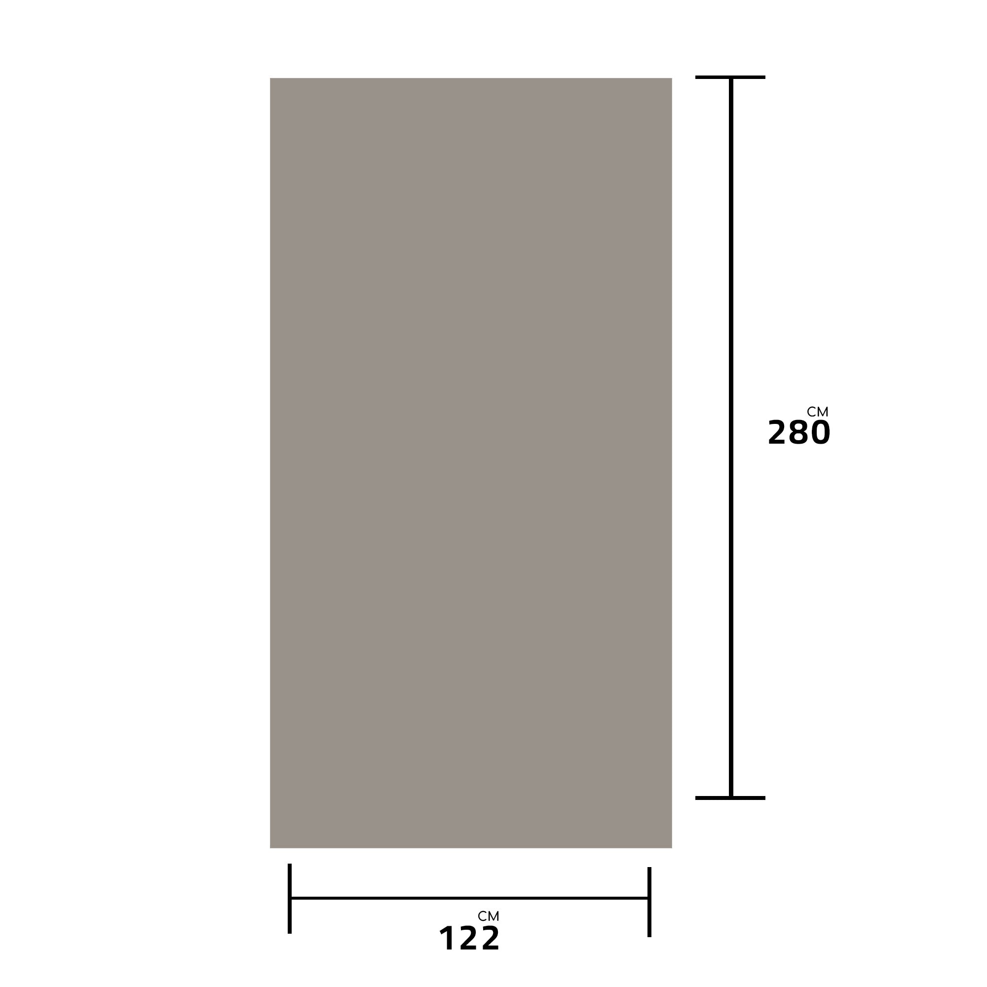 POWDER COATING MDF - DOUBLE-SIDED  BEVEL 45° (122x280x1.8cm,E0, 830 kg/m3,PROTECTIVE FILM) JD80035(Dark  Beige) WQ -  Wall Panels | لوح حائط MDF مطلي بمسحوق - مائل مزدوج الجوانب 45 درجة (122 × 280 × 1.8 سم، E0، 830 كجم / م 3، طبقة حماية) - ebarza Furniture UAE | Shop Modern Furniture in Abu Dhabi & Dubai - مفروشات ايبازرا في الامارات | تسوق اثاث عصري وديكورات مميزة في دبي وابوظبي