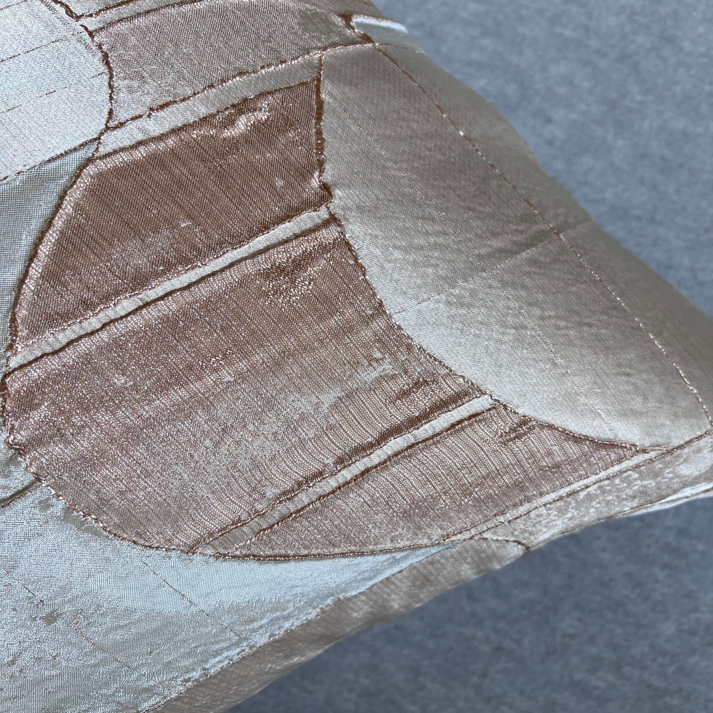 Kärnten Jacquard Cushion by BEACON, 45x45 cm, decorative cushion with intricate jacquard pattern in neutral tones.