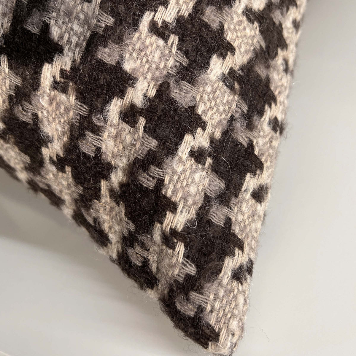Mario wool blend cushion in 45x45 cm, featuring colorful Mario design, ideal for decorative home cushions.