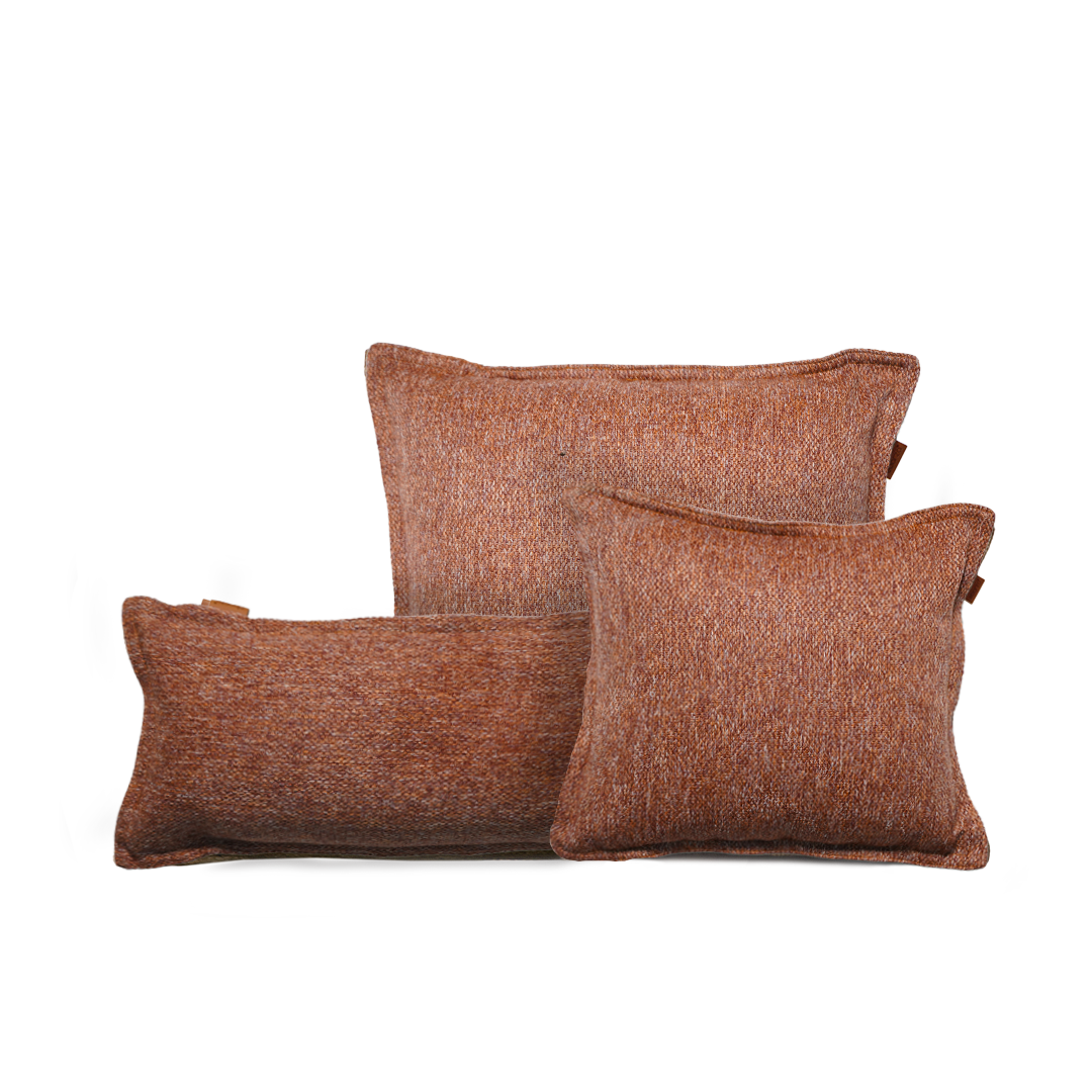 45*45 PILLOW With Zipper - Concha205-Or - Cushions - ebarza Furniture UAE | Shop Modern Furniture in Abu Dhabi & Dubai - مفروشات ايبازرا في الامارات | تسوق اثاث عصري وديكورات مميزة في دبي وابوظبي