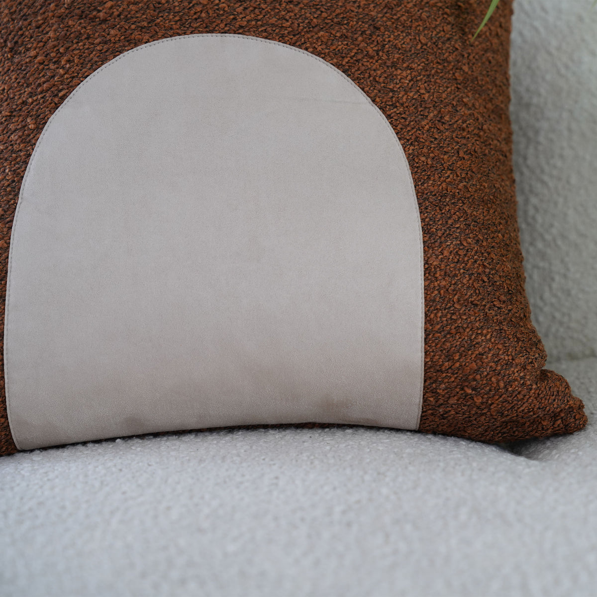 45*45cm Ebarza Buck Patchwork Cushion ECC132 - Cushions - ebarza Furniture UAE | Shop Modern Furniture in Abu Dhabi & Dubai - مفروشات ايبازرا في الامارات | تسوق اثاث عصري وديكورات مميزة في دبي وابوظبي