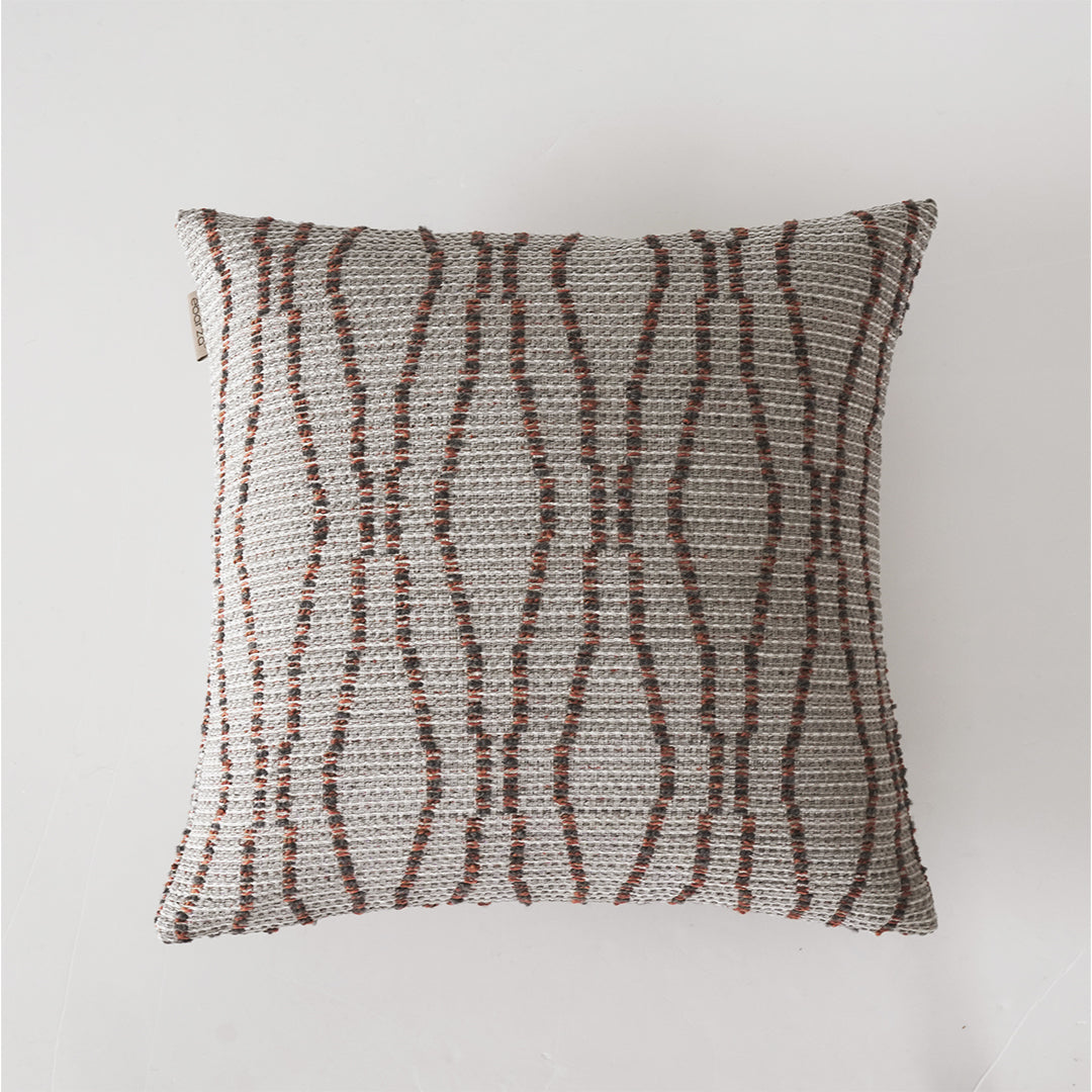 45*45cm SKJI Kala Jacquard Cushion ECC151 - Cushions - ebarza Furniture UAE | Shop Modern Furniture in Abu Dhabi & Dubai - مفروشات ايبازرا في الامارات | تسوق اثاث عصري وديكورات مميزة في دبي وابوظبي