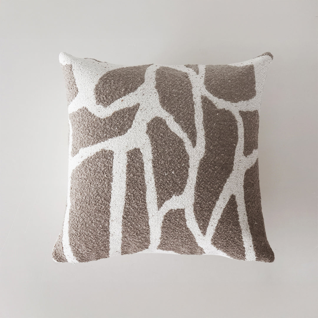BEACON SKJJ Gerda Jacquard Cushion, 45x45cm, decorative cushion with intricate jacquard pattern, perfect for sofa or bed decor