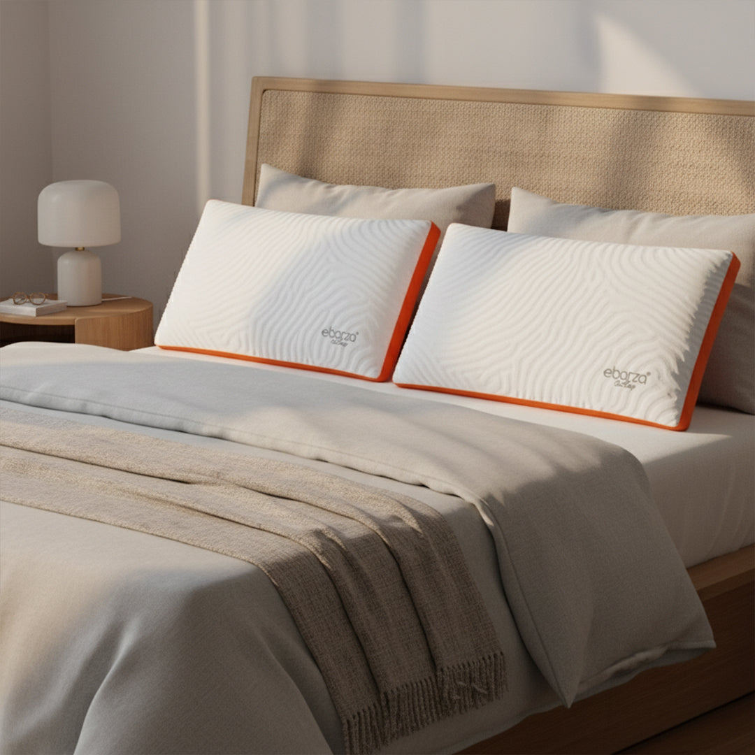 Pre-order 15 Days Delivery 45*70cm ebarza CuSleep Memory Pillow Z20250930-Copper - Cushions - ebarza Furniture UAE | Shop Modern Furniture in Abu Dhabi & Dubai - مفروشات ايبازرا في الامارات | تسوق اثاث عصري وديكورات مميزة في دبي وابوظبي