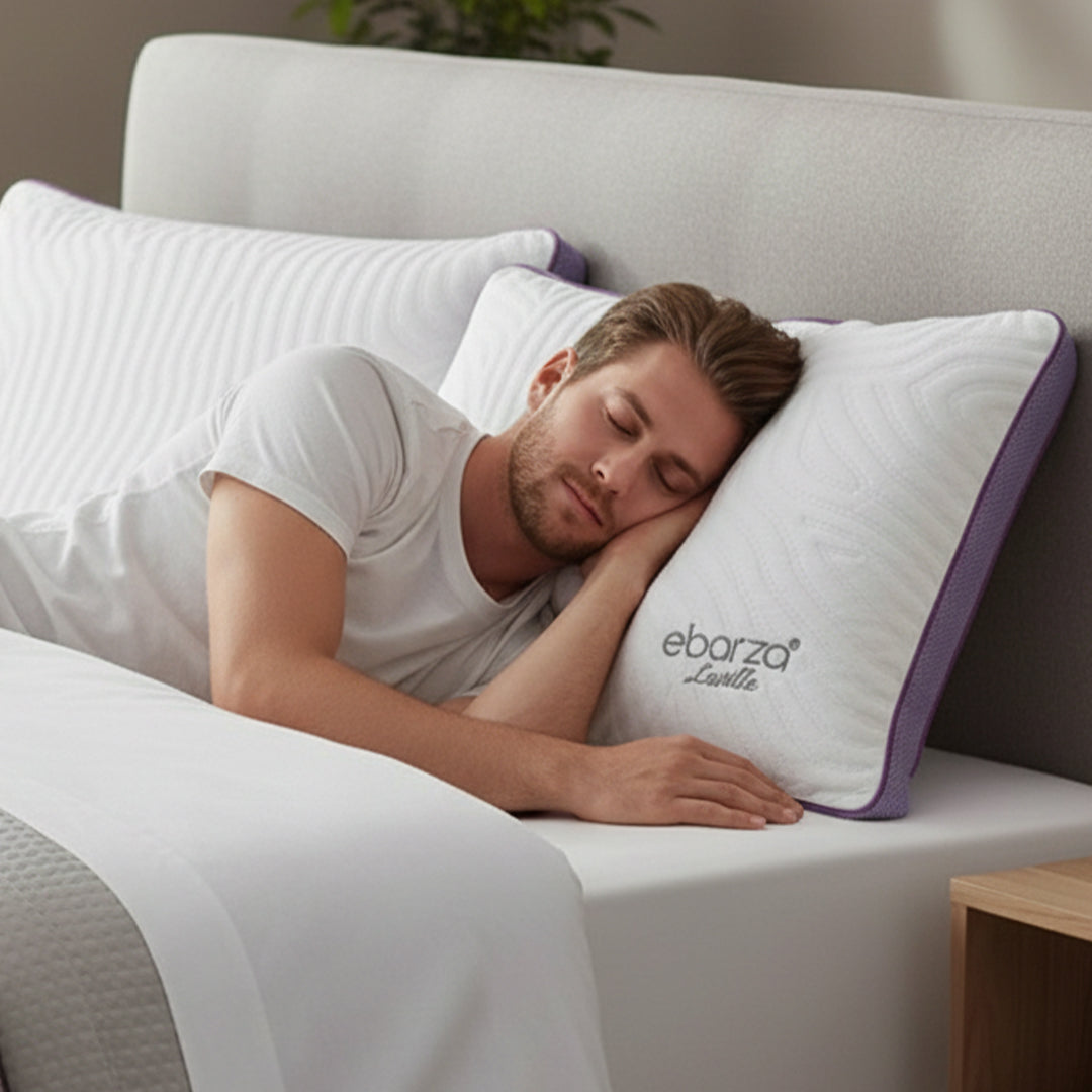 Pre-order 15 Days Delivery 45*70cm ebarza lavelle Memory Pillow Z20250930-Lavender - Cushions - ebarza Furniture UAE | Shop Modern Furniture in Abu Dhabi & Dubai - مفروشات ايبازرا في الامارات | تسوق اثاث عصري وديكورات مميزة في دبي وابوظبي