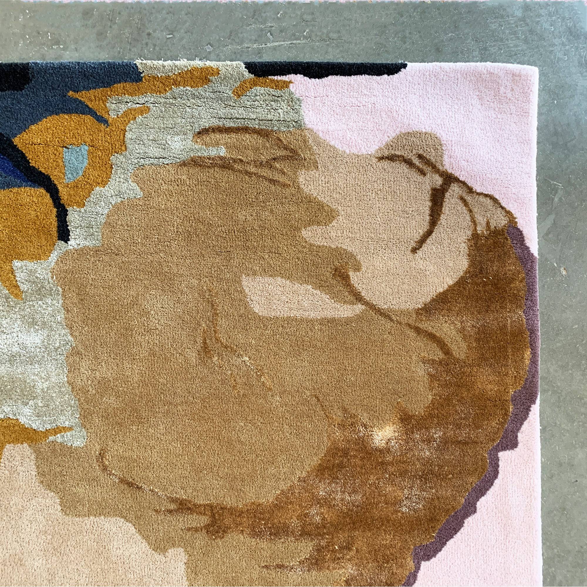 450X300 Cm Handmade Wool Rug Jh-20741-Grande - Rugs - ebarza Furniture UAE | Shop Modern Furniture in Abu Dhabi & Dubai - مفروشات ايبازرا في الامارات | تسوق اثاث عصري وديكورات مميزة في دبي وابوظبي