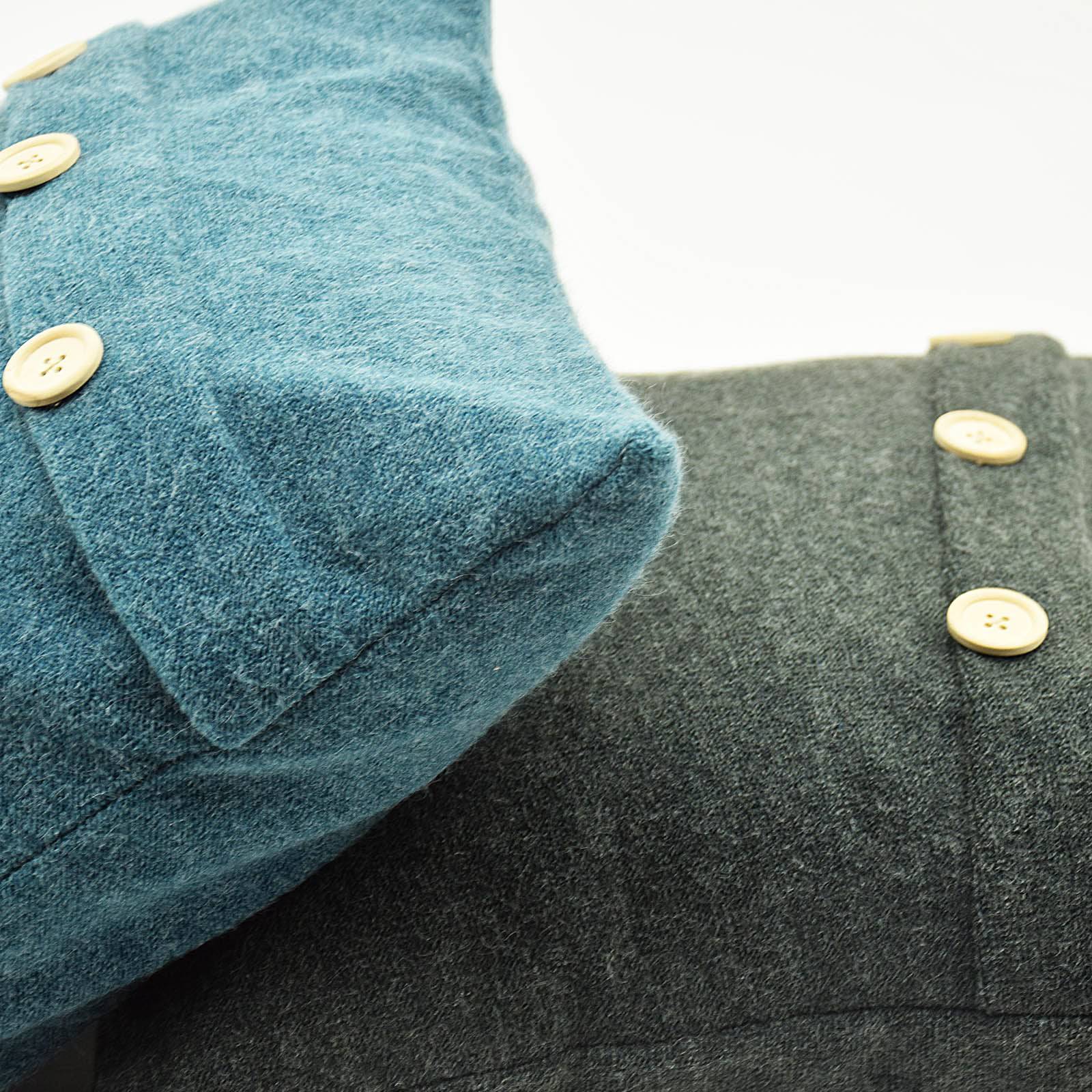 45X45 Cm Cushion Cover 1860-001-1-Blue - Cushions - ebarza Furniture UAE | Shop Modern Furniture in Abu Dhabi & Dubai - مفروشات ايبازرا في الامارات | تسوق اثاث عصري وديكورات مميزة في دبي وابوظبي