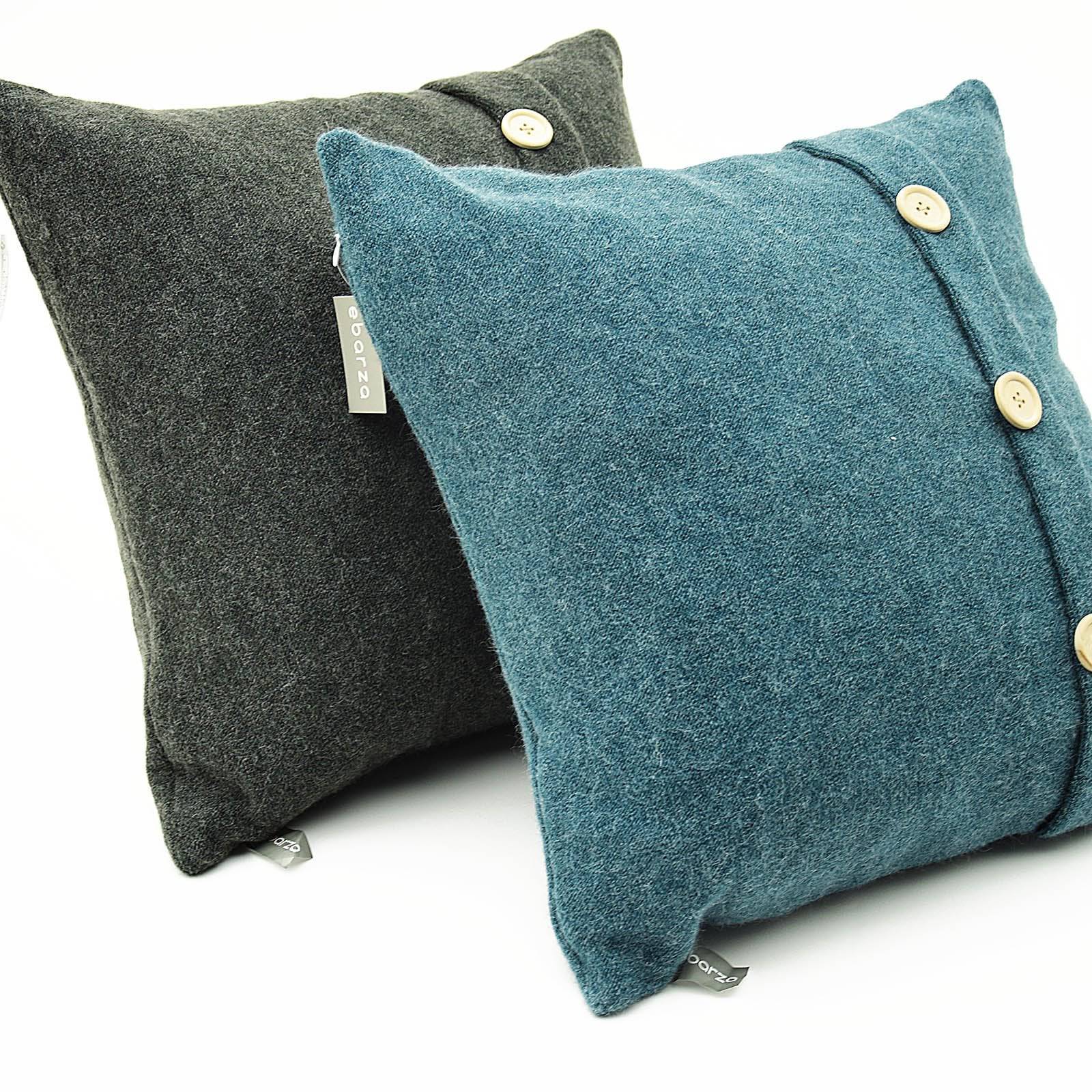 45X45 Cm Cushion Cover 1860-001-1-Grey - Cushions - ebarza Furniture UAE | Shop Modern Furniture in Abu Dhabi & Dubai - مفروشات ايبازرا في الامارات | تسوق اثاث عصري وديكورات مميزة في دبي وابوظبي