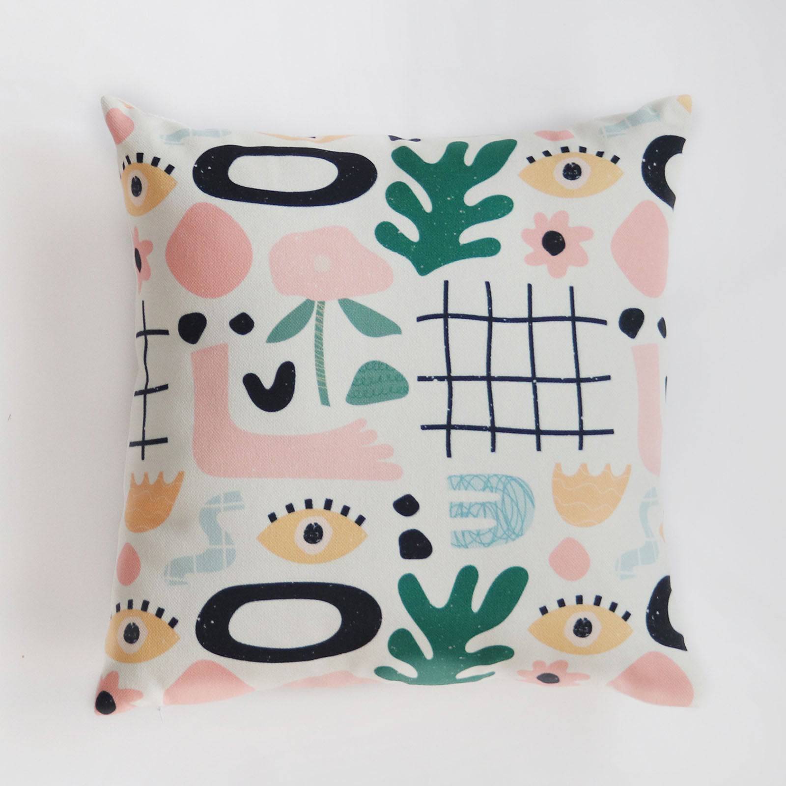 45X45 Cm Cushion Cover 2102M-45-016-1 - Cushions - ebarza Furniture UAE | Shop Modern Furniture in Abu Dhabi & Dubai - مفروشات ايبازرا في الامارات | تسوق اثاث عصري وديكورات مميزة في دبي وابوظبي
