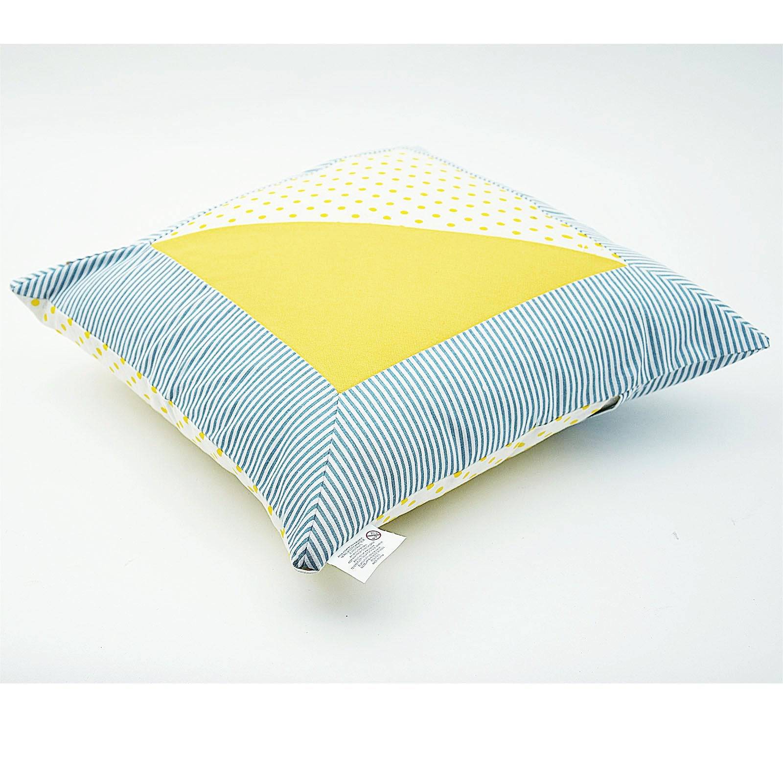 45X45 Cm Cushion Cover T18109A - Cushions - ebarza Furniture UAE | Shop Modern Furniture in Abu Dhabi & Dubai - مفروشات ايبازرا في الامارات | تسوق اثاث عصري وديكورات مميزة في دبي وابوظبي