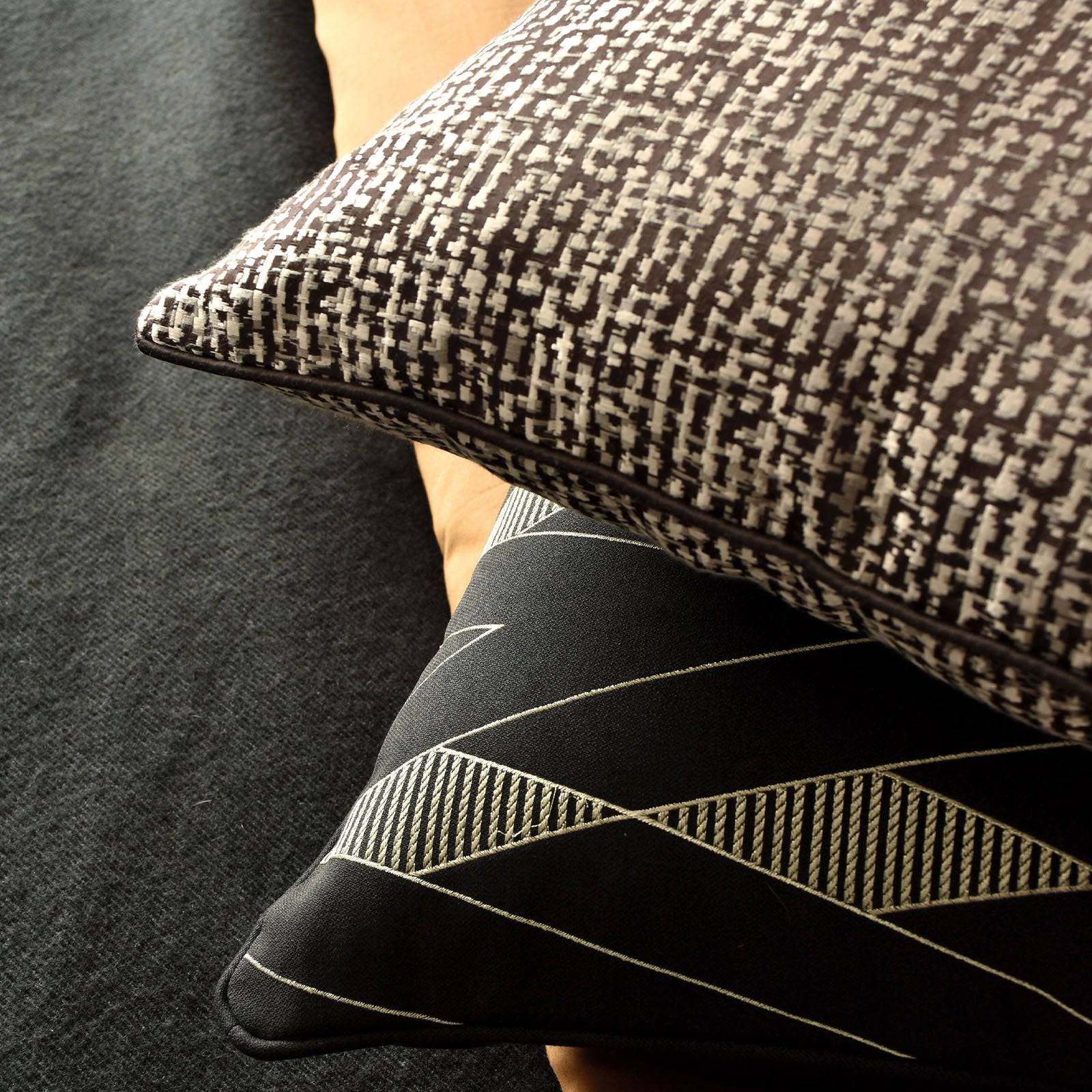 45X45 Cm Wittur Embroidered Cushion Cover Ecc-012 - Cushions - ebarza Furniture UAE | Shop Modern Furniture in Abu Dhabi & Dubai - مفروشات ايبازرا في الامارات | تسوق اثاث عصري وديكورات مميزة في دبي وابوظبي