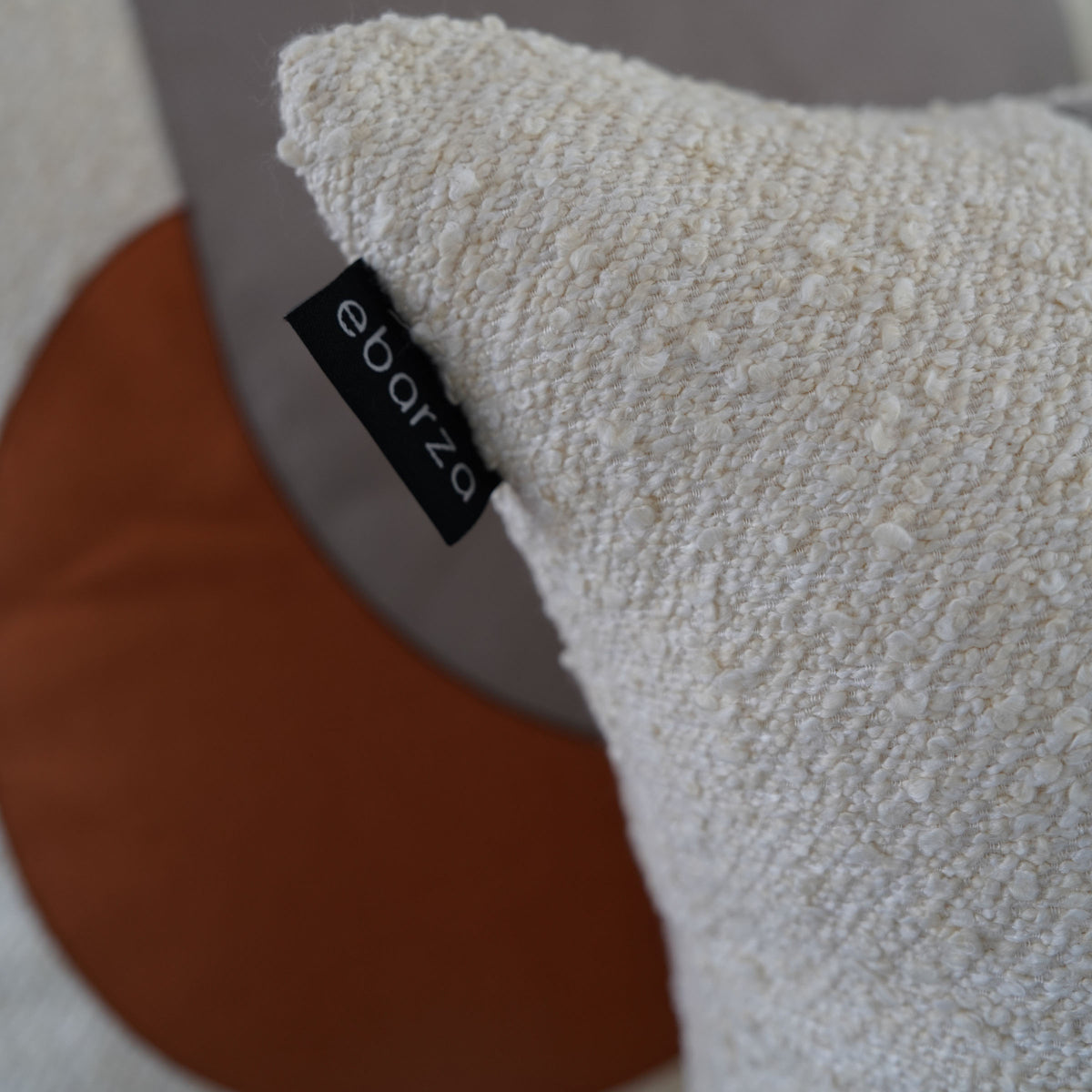 45x45Cm Ebarza Worde Patchwork Cushion ECC126 - Cushions - ebarza Furniture UAE | Shop Modern Furniture in Abu Dhabi & Dubai - مفروشات ايبازرا في الامارات | تسوق اثاث عصري وديكورات مميزة في دبي وابوظبي