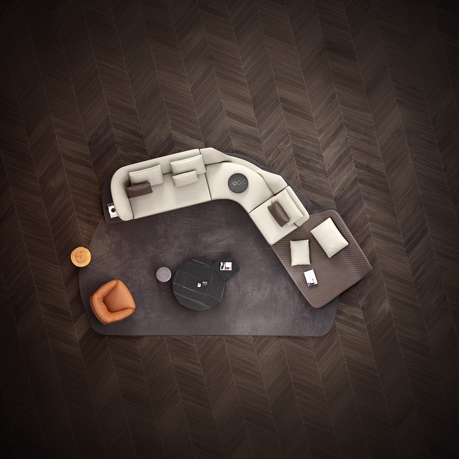 NYON Sofa ISF-2136 - Sofa - ebarza Furniture UAE | Shop Modern Furniture in Abu Dhabi & Dubai - مفروشات ايبازرا في الامارات | تسوق اثاث عصري وديكورات مميزة في دبي وابوظبي