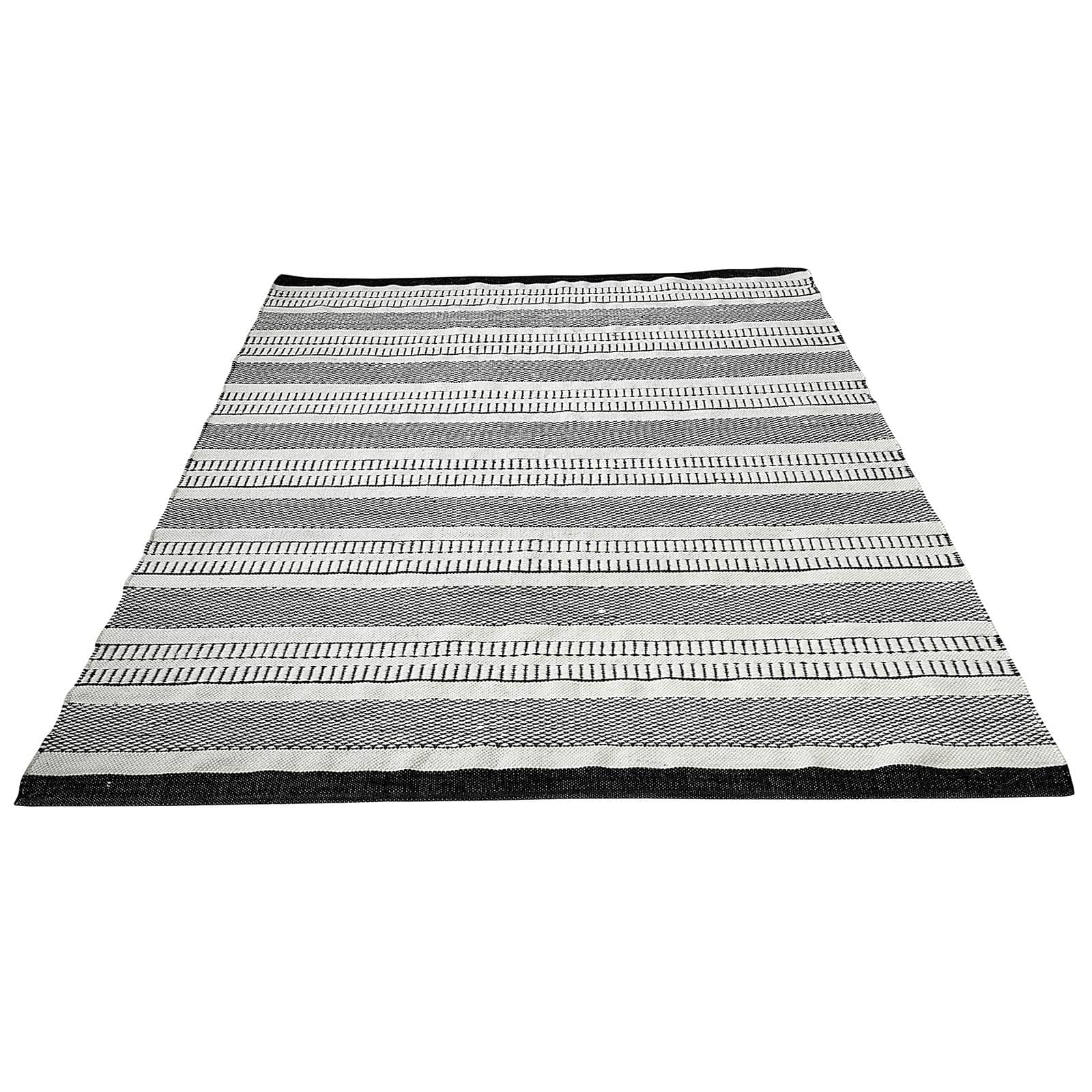 90X130 Cm John Handmade Wool Rug John-Jh-2052-S - Rugs - ebarza Furniture UAE | Shop Modern Furniture in Abu Dhabi & Dubai - مفروشات ايبازرا في الامارات | تسوق اثاث عصري وديكورات مميزة في دبي وابوظبي