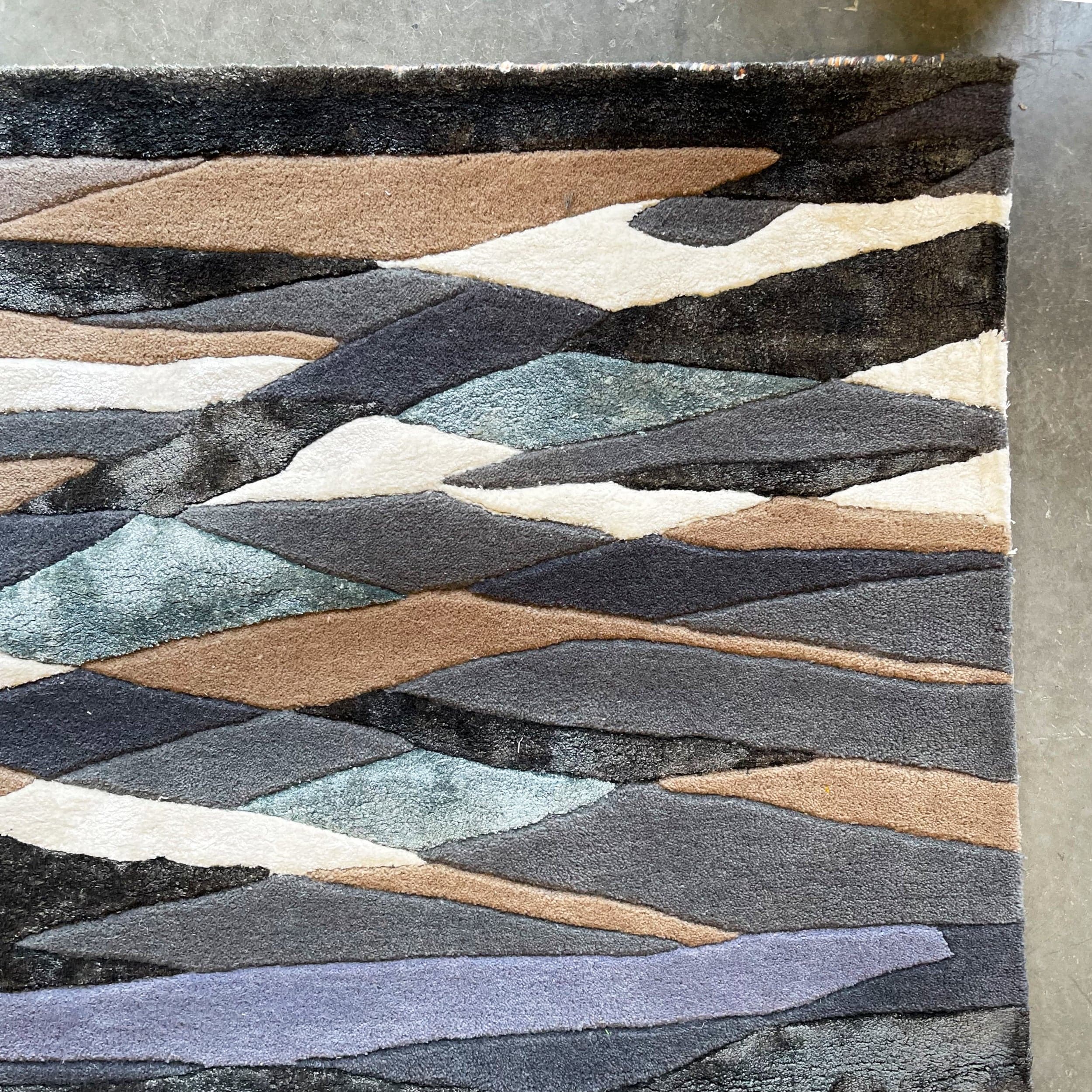 90X300 Cm Handmade Wool Rug Jh-20740-Long - Rugs - ebarza Furniture UAE | Shop Modern Furniture in Abu Dhabi & Dubai - مفروشات ايبازرا في الامارات | تسوق اثاث عصري وديكورات مميزة في دبي وابوظبي