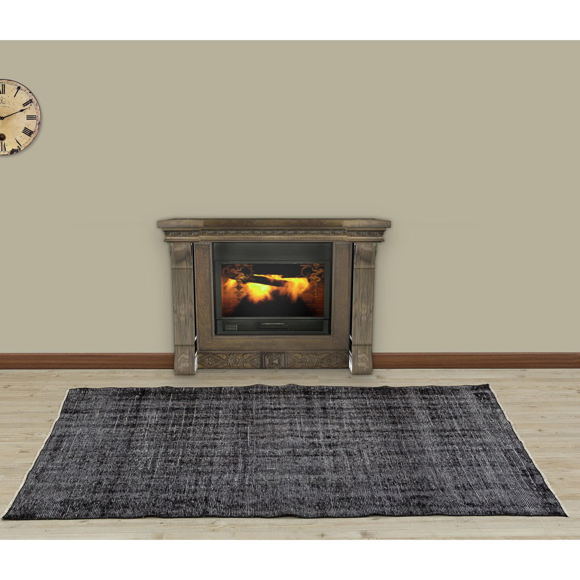 96 X 184 Anatolian Hand Knotted Carpet Vintage Style 2967 - Rugs - ebarza Furniture UAE | Shop Modern Furniture in Abu Dhabi & Dubai - مفروشات ايبازرا في الامارات | تسوق اثاث عصري وديكورات مميزة في دبي وابوظبي