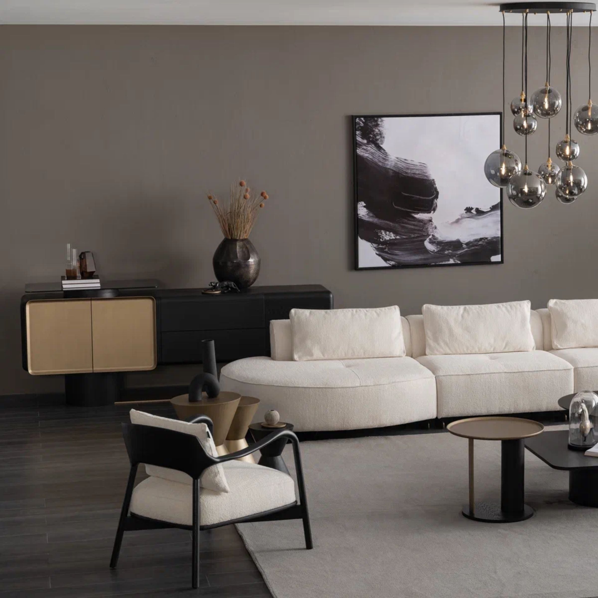 Grande Wooden Lounge Chair G9 - Lounge Chairs - ebarza Furniture UAE | Shop Modern Furniture in Abu Dhabi & Dubai - مفروشات ايبازرا في الامارات | تسوق اثاث عصري وديكورات مميزة في دبي وابوظبي