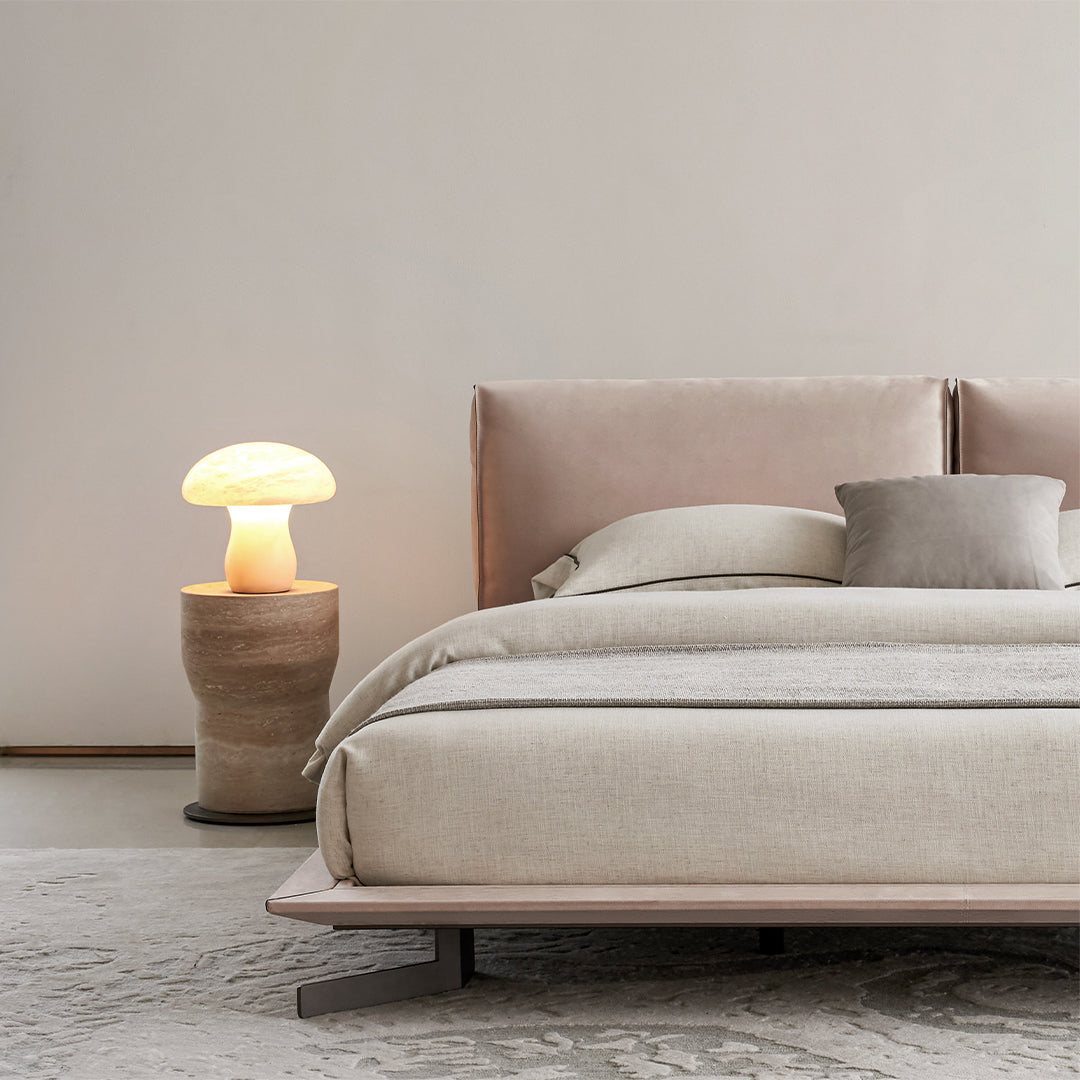 AS IS - Desert King Size Bed AMBO-C80245 - DISPLAY ITEM - ebarza Furniture UAE | Shop Modern Furniture in Abu Dhabi & Dubai - مفروشات ايبازرا في الامارات | تسوق اثاث عصري وديكورات مميزة في دبي وابوظبي