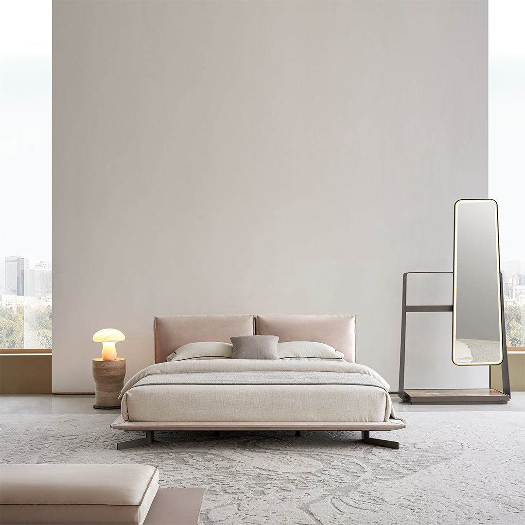 AS IS - Desert King Size Bed AMBO-C80245 - DISPLAY ITEM - ebarza Furniture UAE | Shop Modern Furniture in Abu Dhabi & Dubai - مفروشات ايبازرا في الامارات | تسوق اثاث عصري وديكورات مميزة في دبي وابوظبي