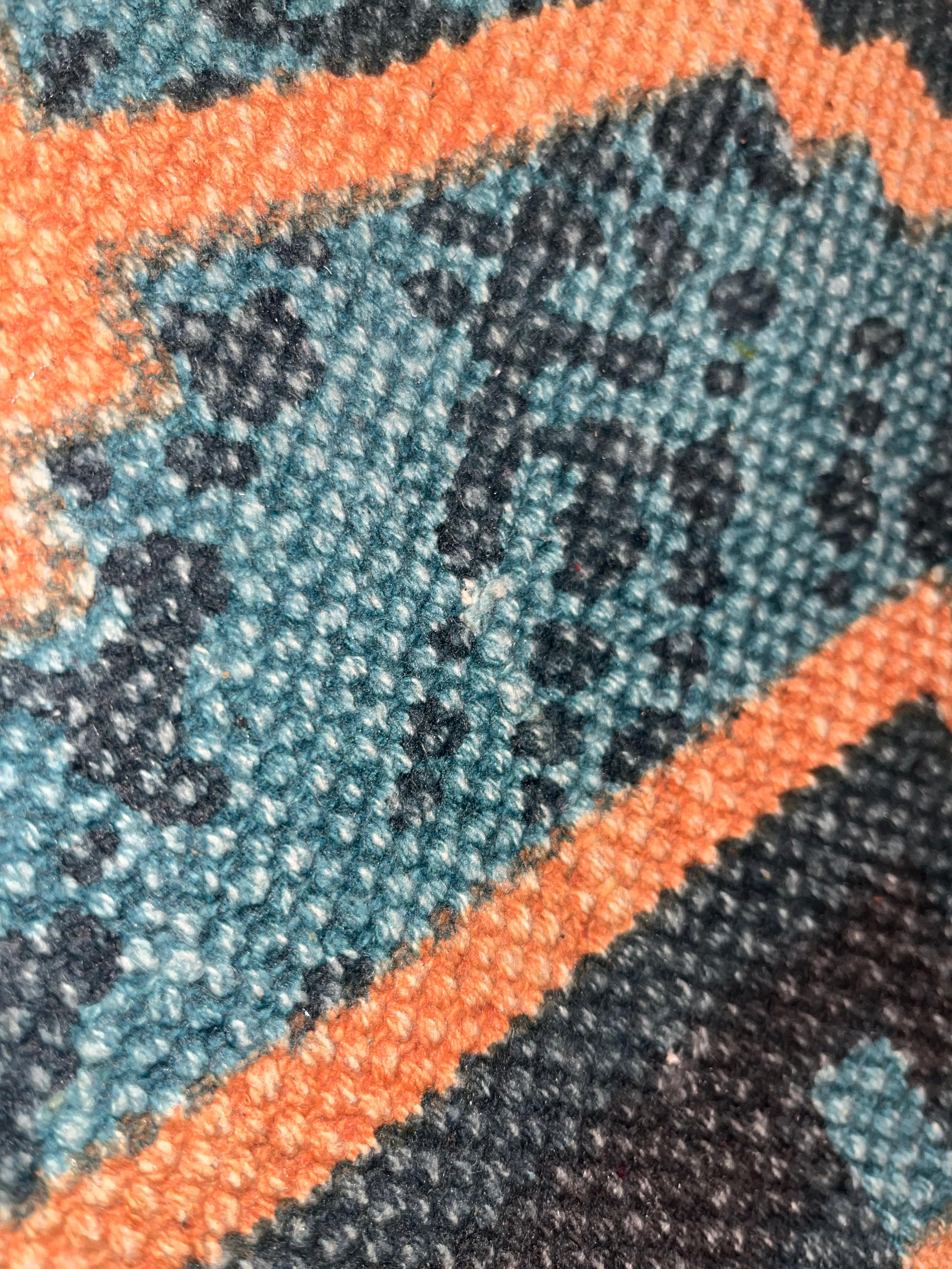 AS IS - 90X130 Cm Handmade Rug Kalgan-Kgn-10-S - DISPLAY ITEM - ebarza Furniture UAE | Shop Modern Furniture in Abu Dhabi & Dubai - مفروشات ايبازرا في الامارات | تسوق اثاث عصري وديكورات مميزة في دبي وابوظبي