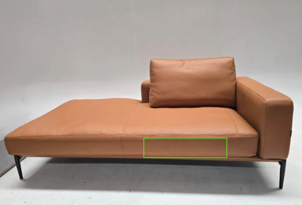 AS IS - Markos Chaise SF040-RL-Caramel - DISPLAY ITEM - ebarza Furniture UAE | Shop Modern Furniture in Abu Dhabi & Dubai - مفروشات ايبازرا في الامارات | تسوق اثاث عصري وديكورات مميزة في دبي وابوظبي