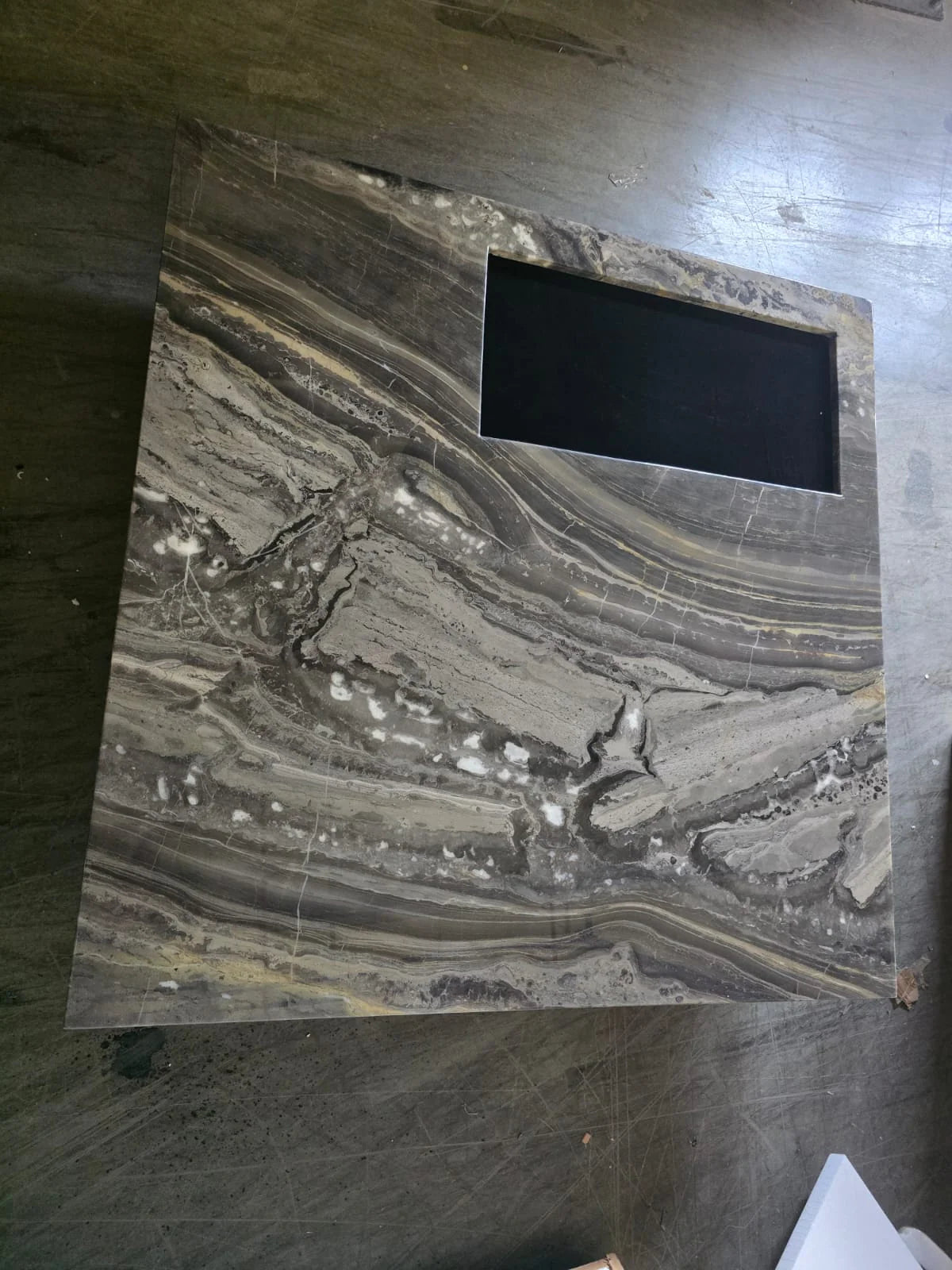 AS IS - Natural Marble Coffee Table TG-CT11