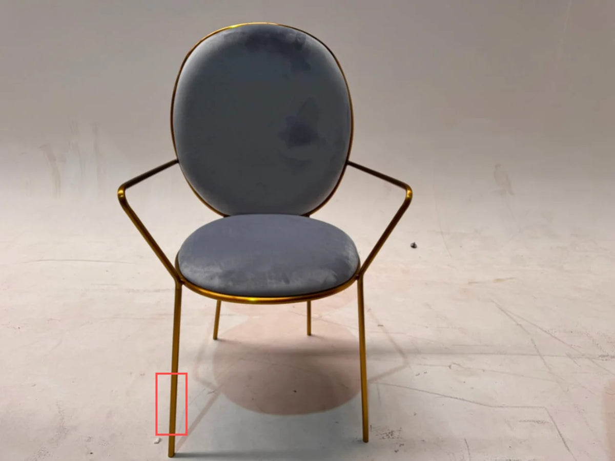 AS IS - Velletri Dinning Chair Tg-199-Lgiht Blue