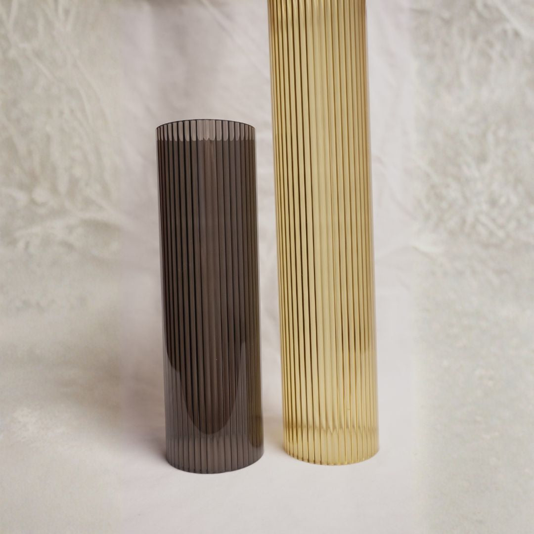 Acrylic Inner Striped Tube TOD50CPMMA - Door Handles - ebarza Furniture UAE | Shop Modern Furniture in Abu Dhabi & Dubai - مفروشات ايبازرا في الامارات | تسوق اثاث عصري وديكورات مميزة في دبي وابوظبي