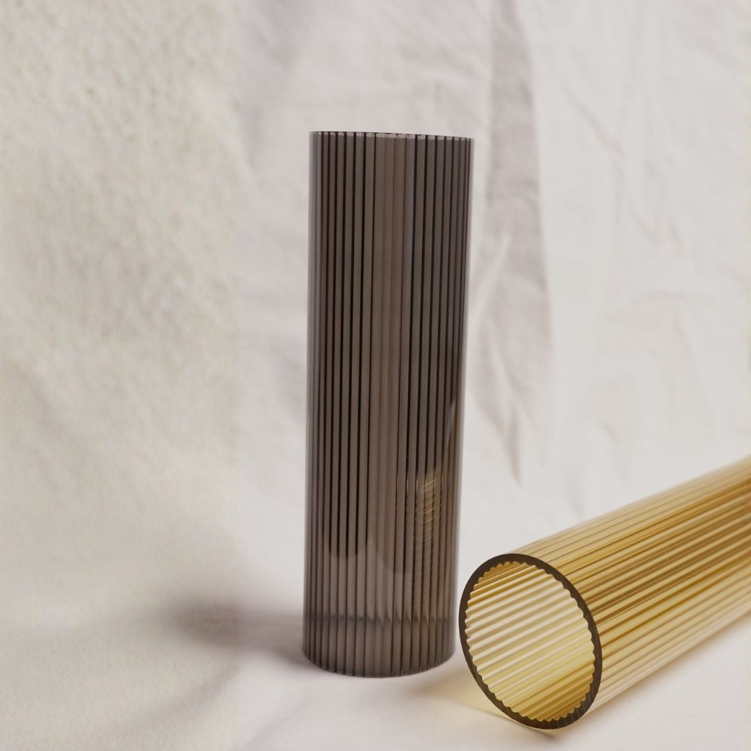 Acrylic Inner Striped Tube TOD50CPMMA - Door Handles - ebarza Furniture UAE | Shop Modern Furniture in Abu Dhabi & Dubai - مفروشات ايبازرا في الامارات | تسوق اثاث عصري وديكورات مميزة في دبي وابوظبي