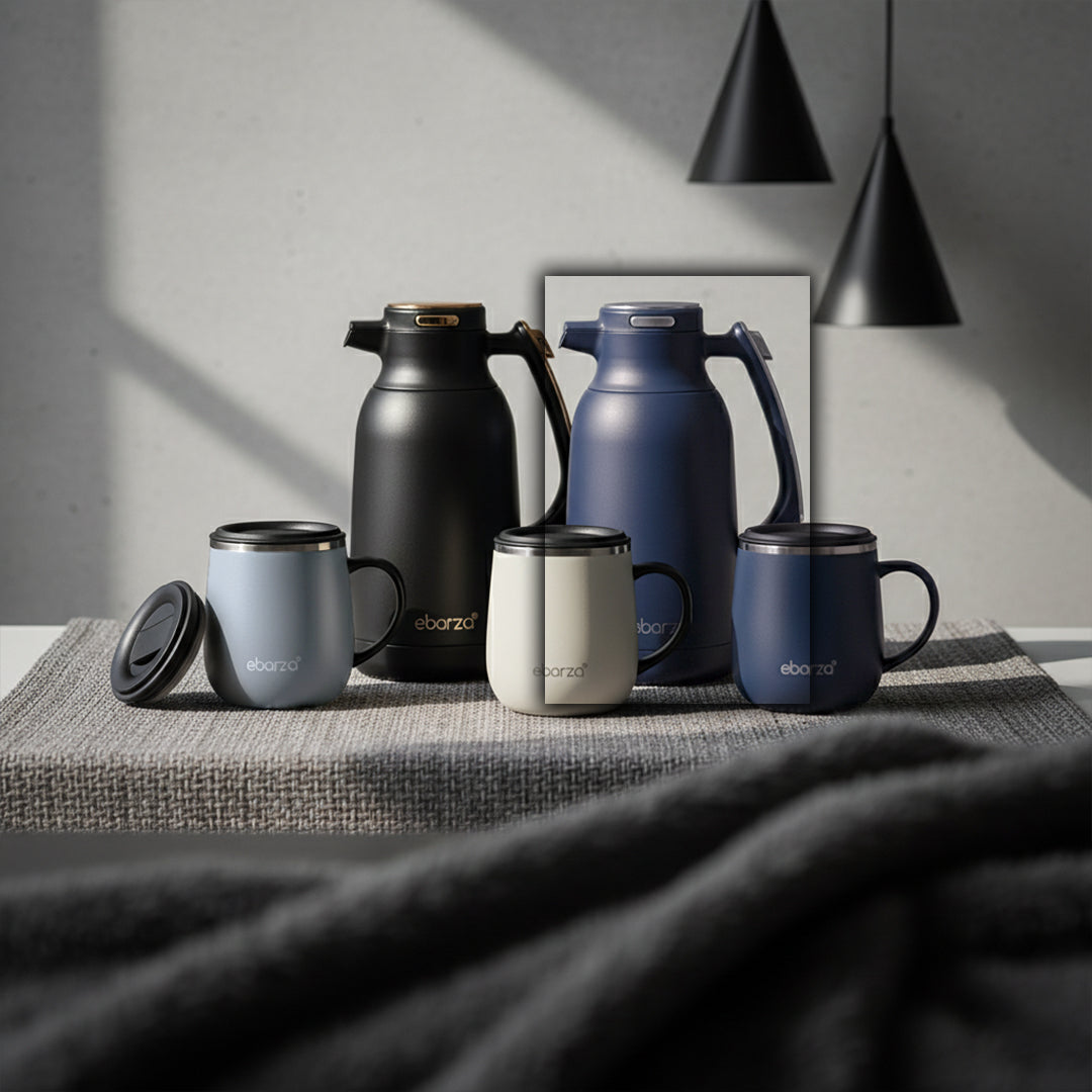 Pre-order 15 Days Delivery Alpo Thermal Coffee Carafe 2L ALP002PC68NB - Navy Blue - Drinkware - ebarza Furniture UAE | Shop Modern Furniture in Abu Dhabi & Dubai - مفروشات ايبازرا في الامارات | تسوق اثاث عصري وديكورات مميزة في دبي وابوظبي