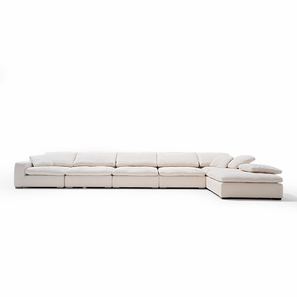 CHAM SOFA SINGLE MODULE WITH RIGHT HANDRAIL - V23J-10/3 RightArmModule - Sofas - ebarza Furniture UAE | Shop Modern Furniture in Abu Dhabi & Dubai - مفروشات ايبازرا في الامارات | تسوق اثاث عصري وديكورات مميزة في دبي وابوظبي