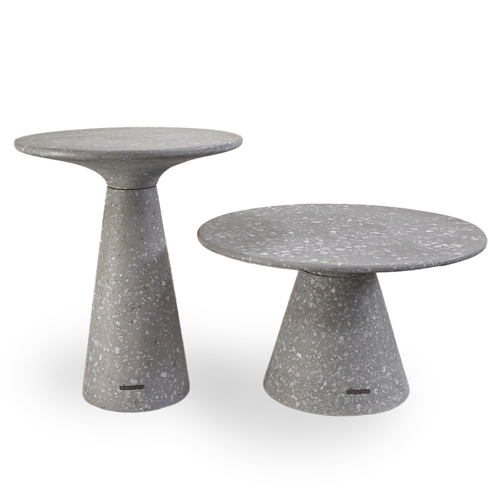 Terrazzo D60 Coffee Table N0370-45 - Coffee tables - ebarza Furniture UAE | Shop Modern Furniture in Abu Dhabi & Dubai - مفروشات ايبازرا في الامارات | تسوق اثاث عصري وديكورات مميزة في دبي وابوظبي