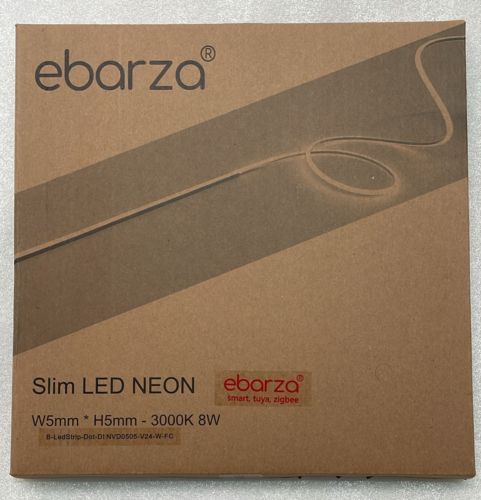 B-Slim Free-cut Neon Led Strip With LED Single Color (Dotted-120LED, FREE CUT) EG-NVD0505-V24-W-FC 120LED / B-LedStrip--Dot-DI NVD0505 V24-W-FC