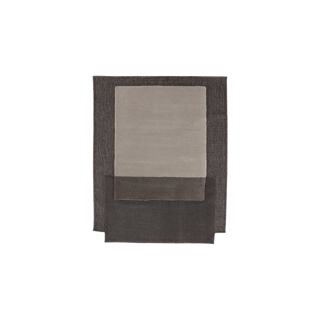 430x300 Cm BAUHAUS-01 Handmade Shape Rug - GC HALIM21 (HASIR21)-LP HALIM97 (HOL 97)-RP C1901-MPBROWN 88 (C1631)-BAU-01